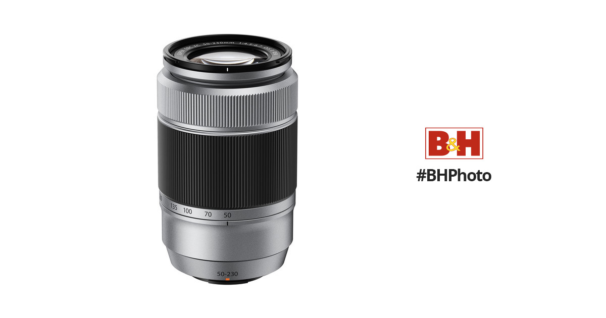 FUJIFILM XC 50-230mm f/4.5-6.7 OIS II Lens (Silver) 16460795QQ