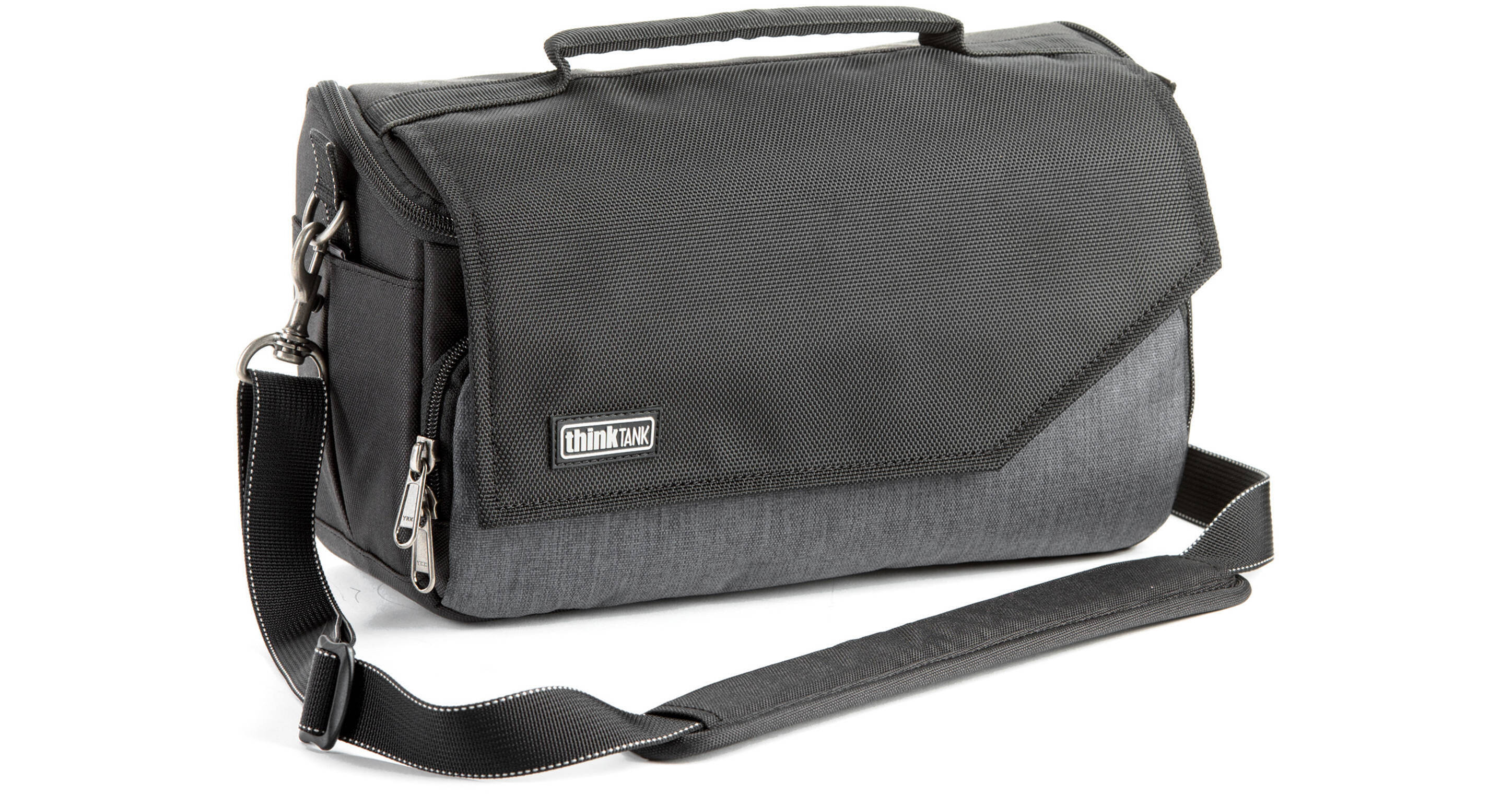 Camera Bag - Pewter (Silver Hardware)