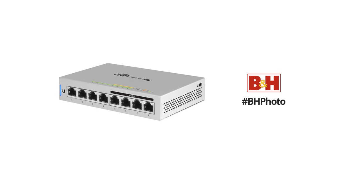 Ubiquiti Networks US-8-60W-5 UniFi 8-Port Gigabit PoE Compliant Managed  Switch (5-Pack)