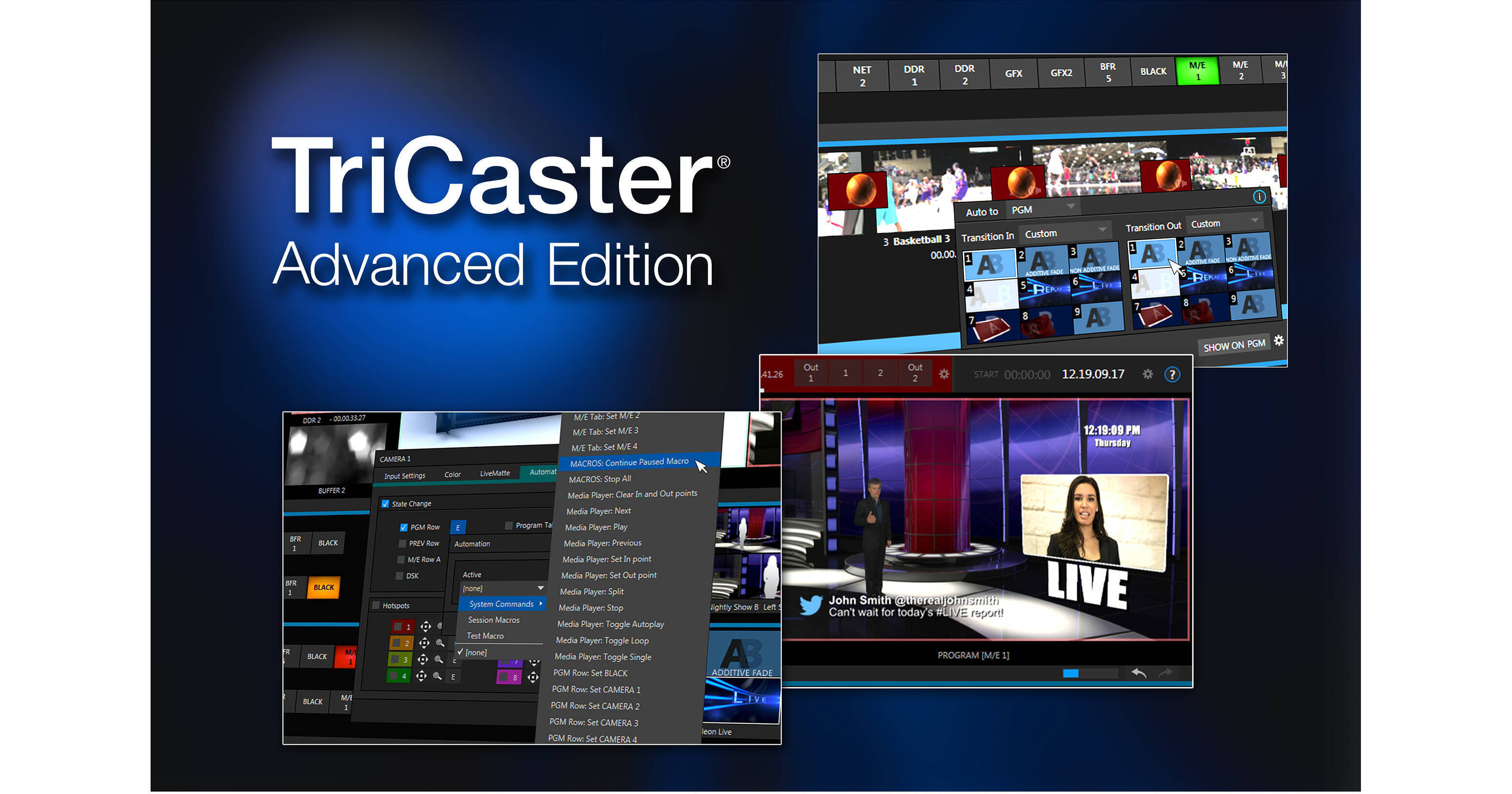 tricaster advanced edition bundle