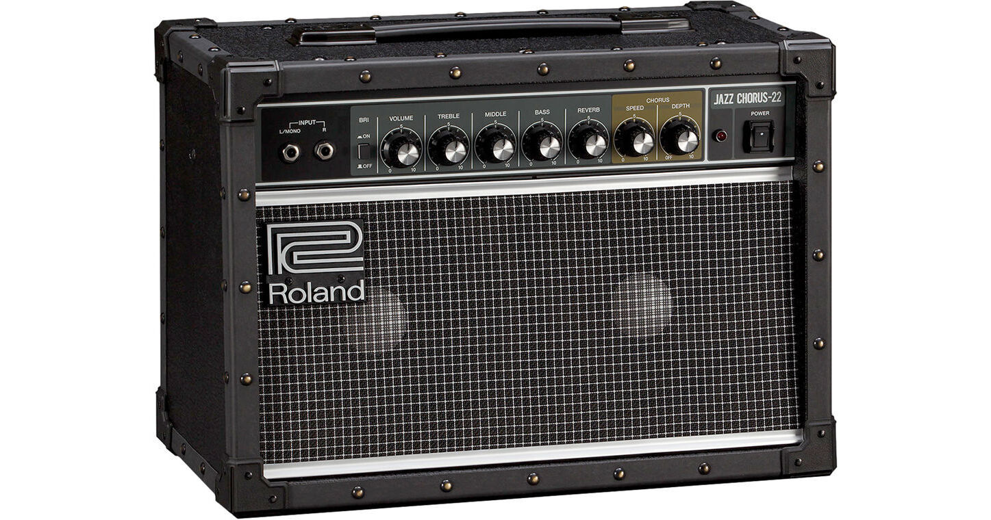 Roland JC-22 Jazz Chorus 30W 2x6.5 Guitar Amplifier JC-22 Bu0026H