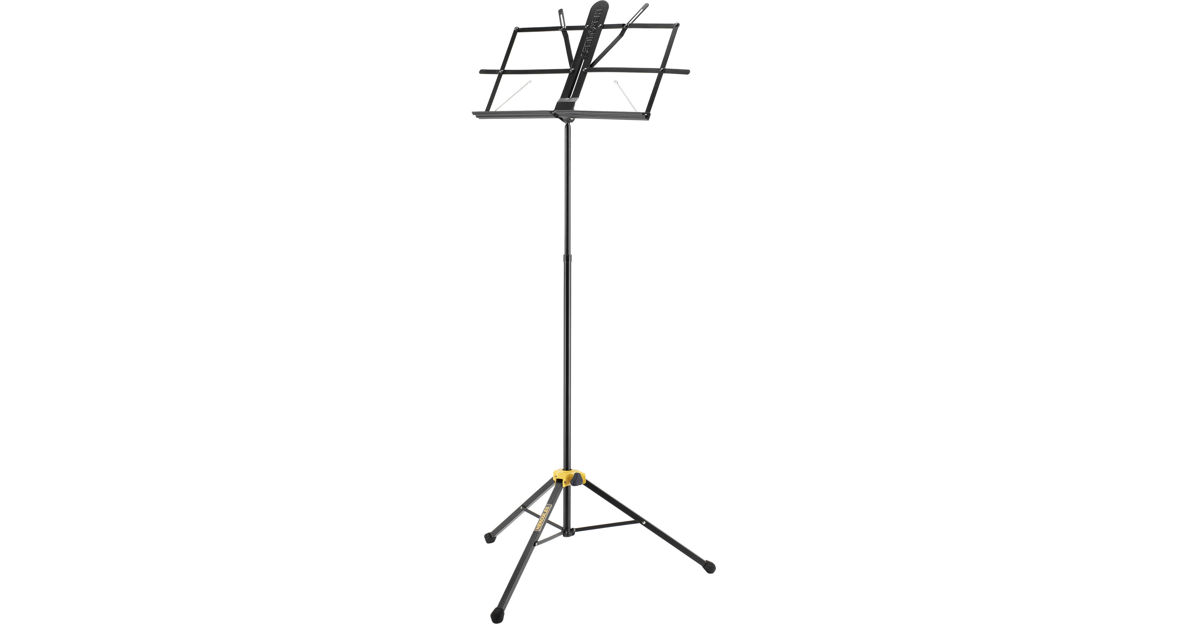 HERCULES Stands TwoSection EZ Glide Music Stand (Black) BS100B