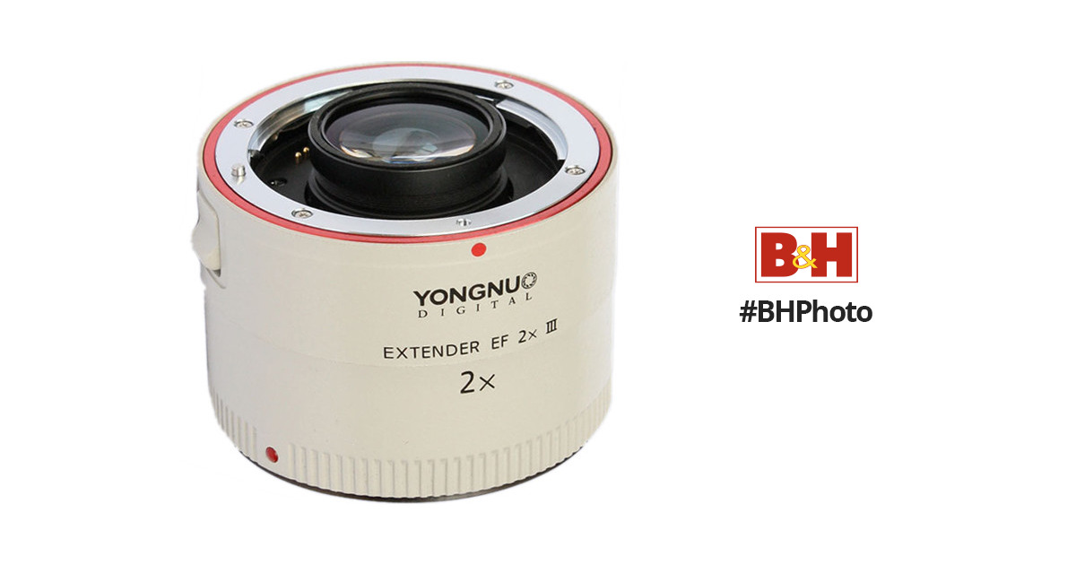 Yongnuo Extender EF 2X III Teleconverter YN- 2.0X III B&H Photo