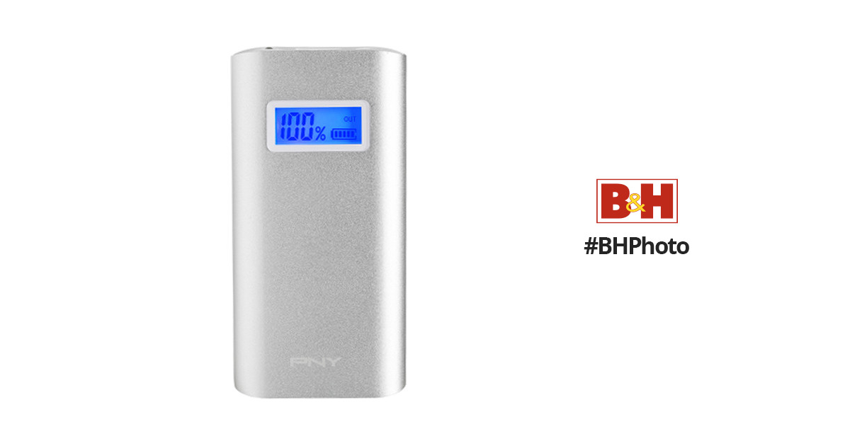PNY PowerPack AD5200 5200mAh Portable Battery P-B-5200-24-S03-RB
