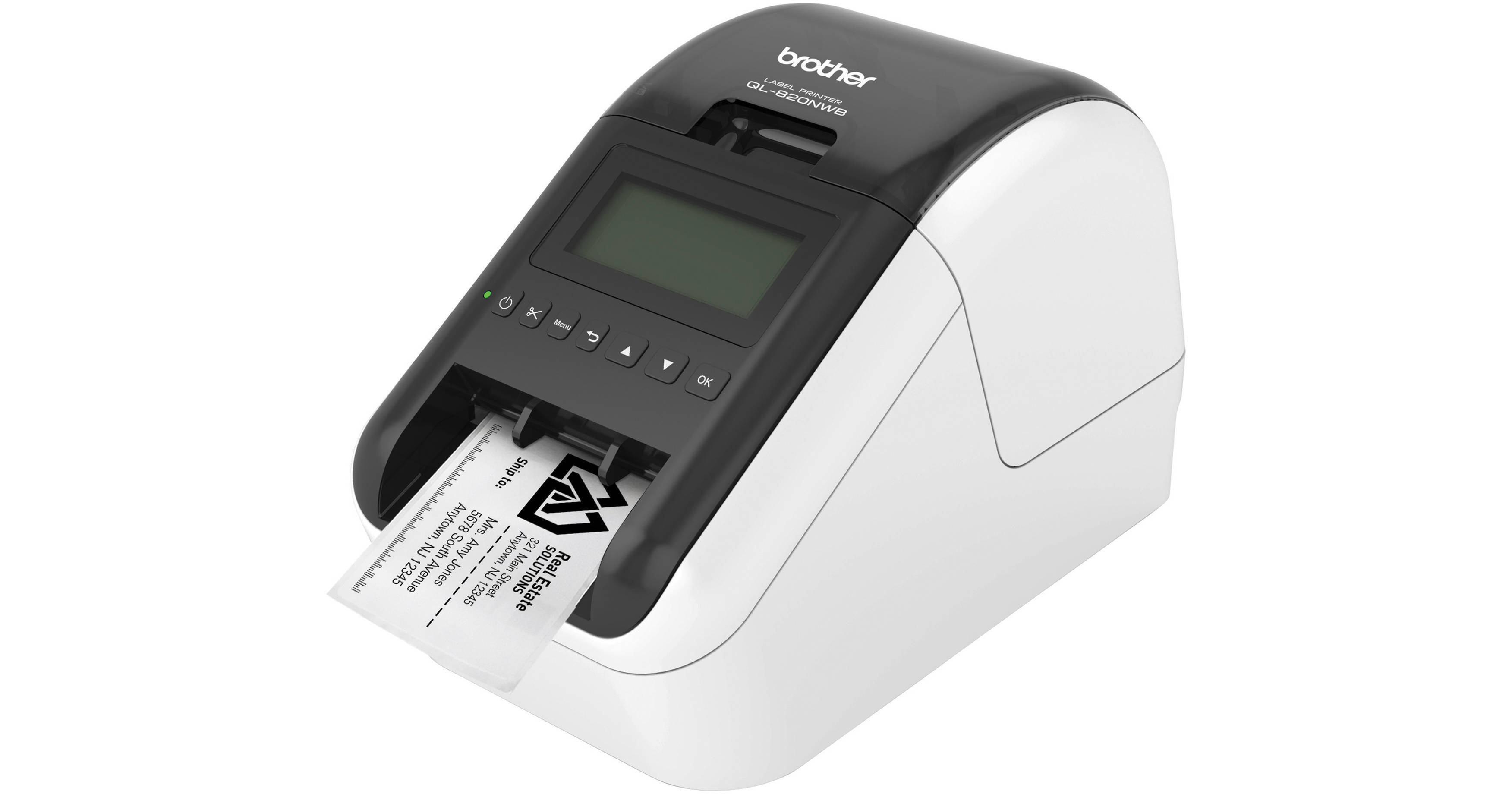 Brother QL-820NWB Professional Ultra Flexible Label QL820NWB B&H