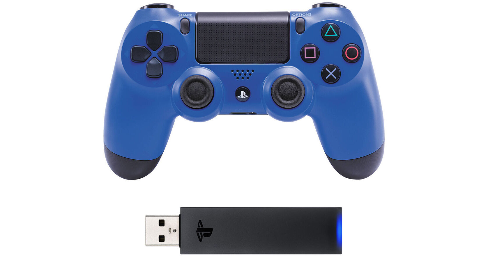 Sony DualShock 4 Wireless Controller with USB Wireless Adapter