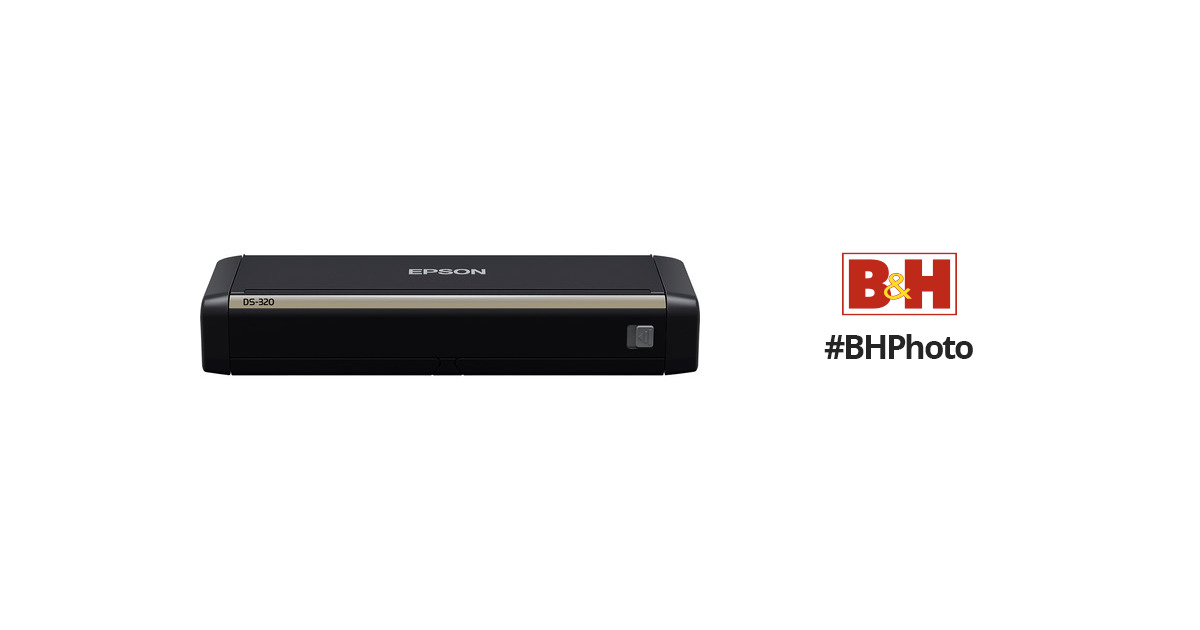 Epson DS-320 Portable Duplex Document Scanner B11B243201 B&H