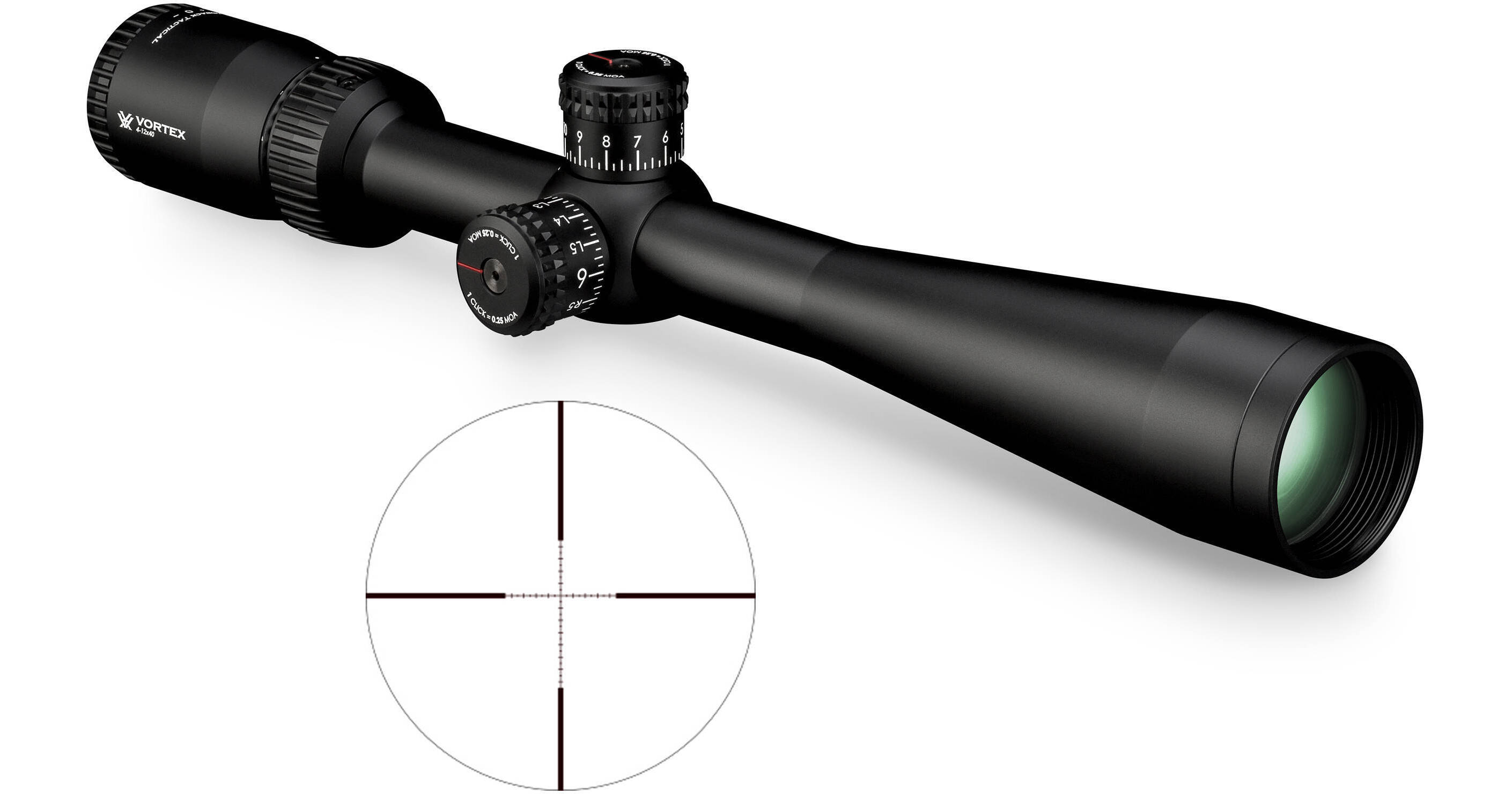 Vortex 412x40 Diamondback Tactical Riflescope DBK10025 B&H