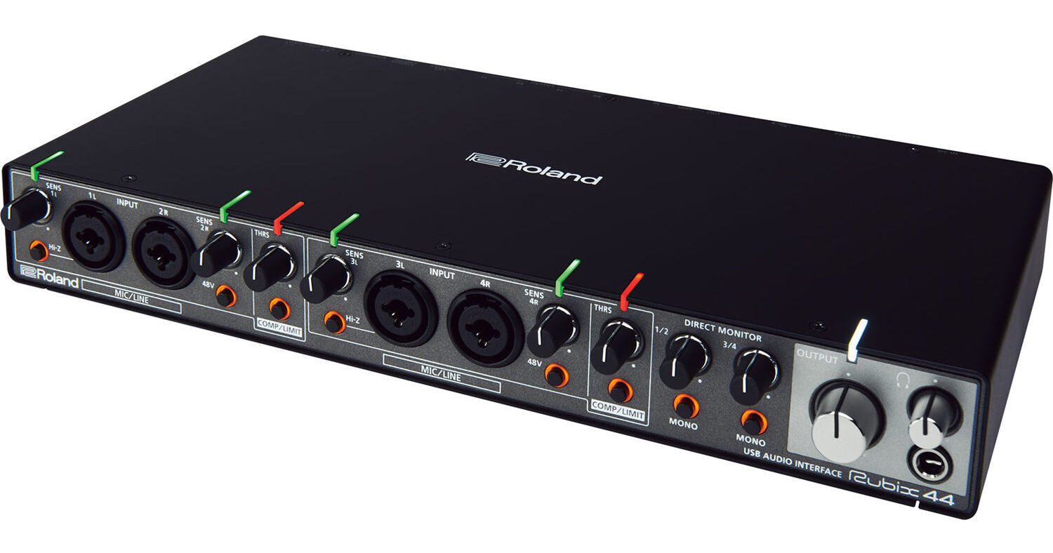 Roland　Audio　RUBIX44　Rubix44　4x4　USB　Interface　BH　Photo　Video