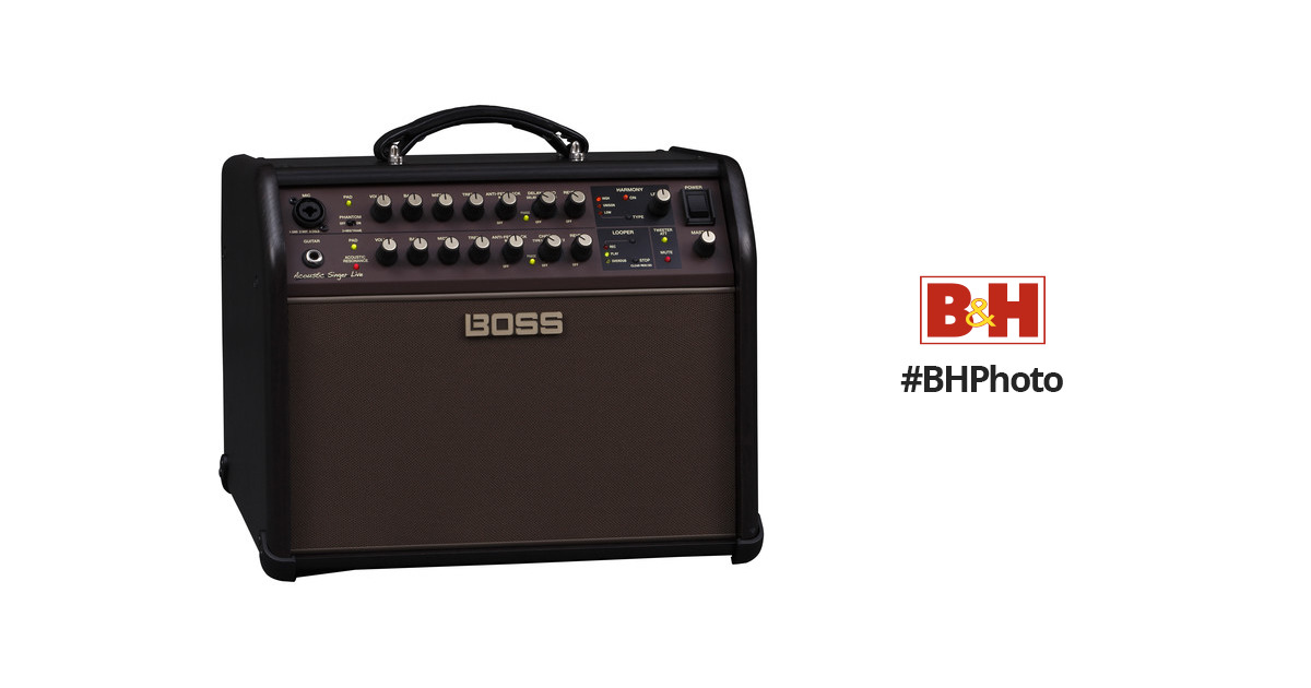 BOSS ACS Live 60W Combo Amplifier for Acoustic Guitar and Vocals
