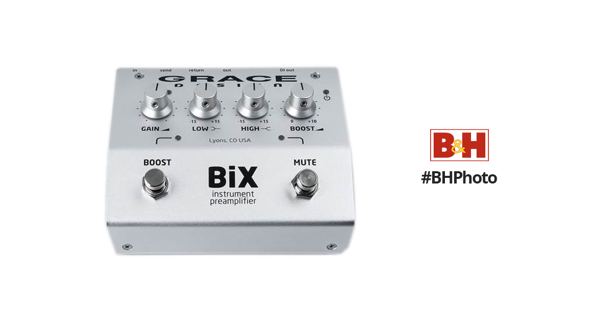 Grace Design BiX Preamp for Acoustic Instruments BIX B&H Photo