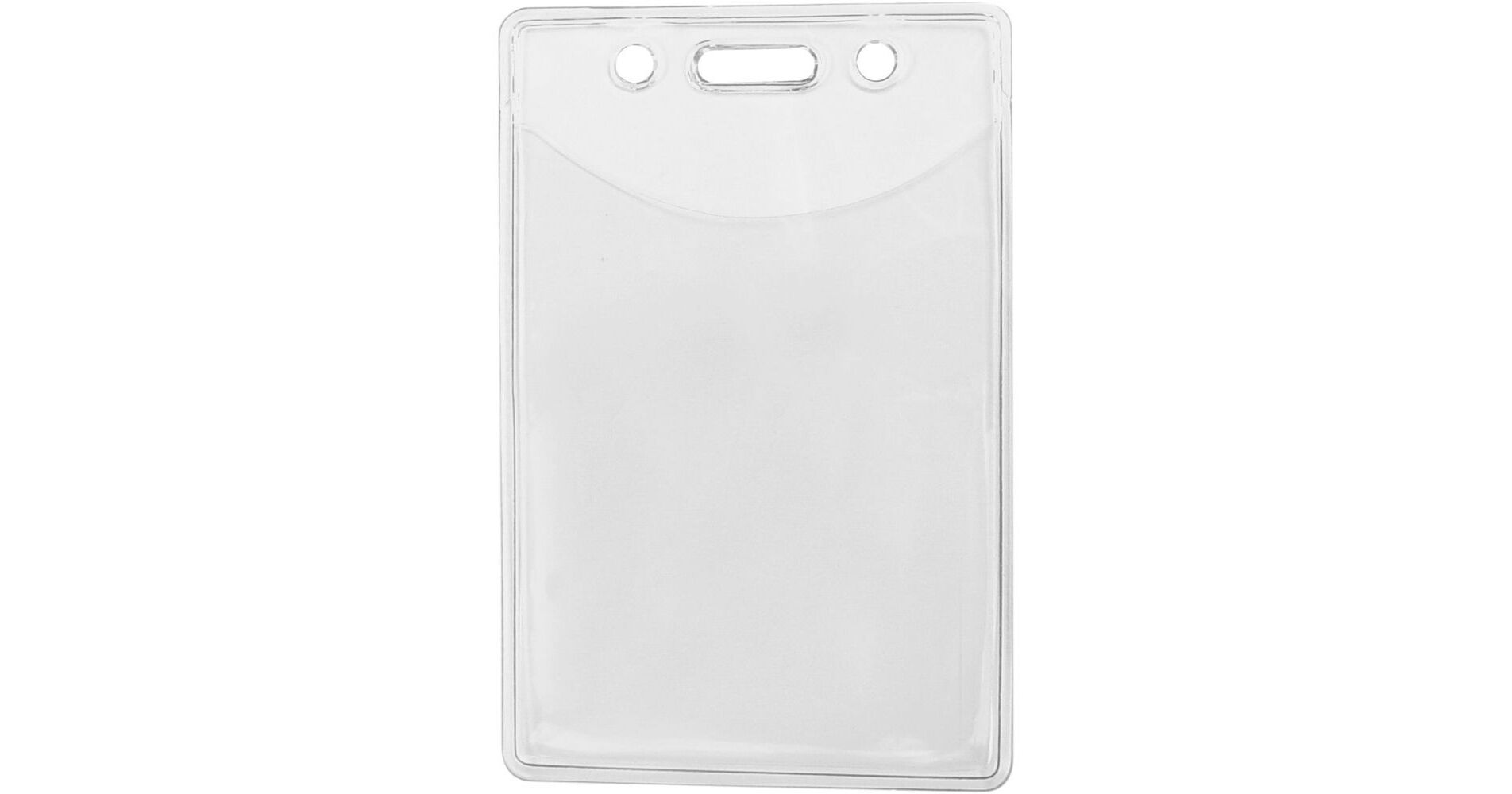 Premium Vinyl Vertical Badge Holder (506-N)