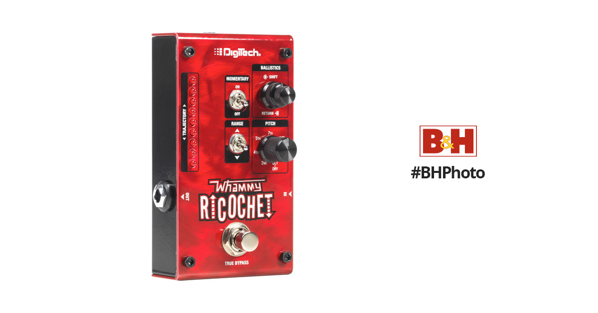 DigiTech Whammy Ricochet Pitch Shift Pedal WHAMMY-RICOCHET B&H