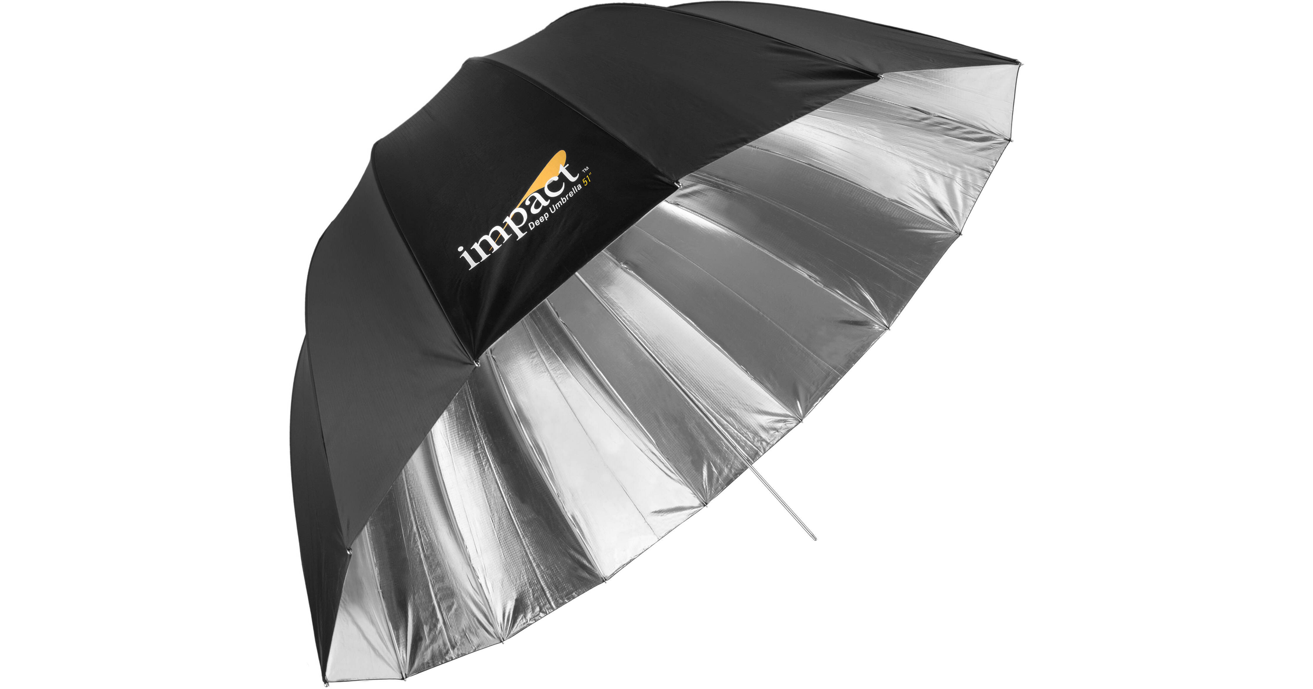 Impact Large Improved Deep Silver Umbrella (51") UDSL51I B&H