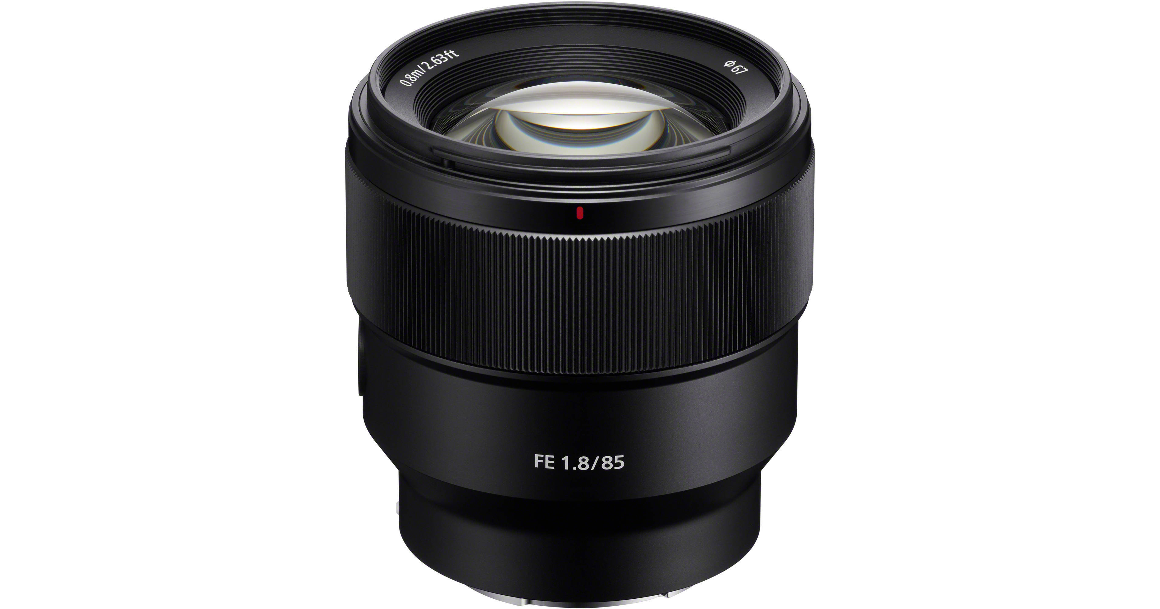 Sony FE 85mm f/1.8 Lens