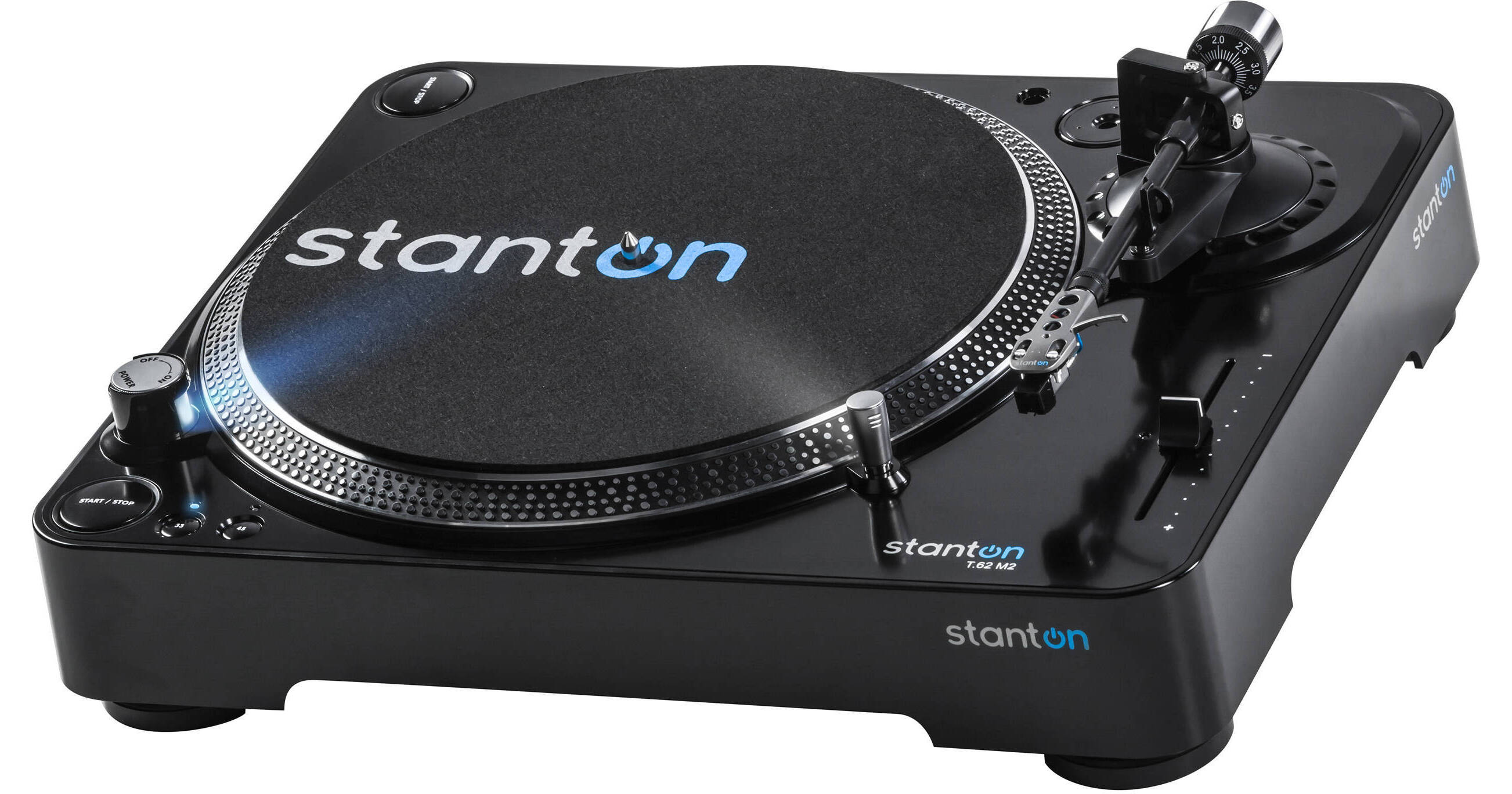 Stanton T.62 M2 Direct-Drive Turntable T62M2 B&H Photo Video