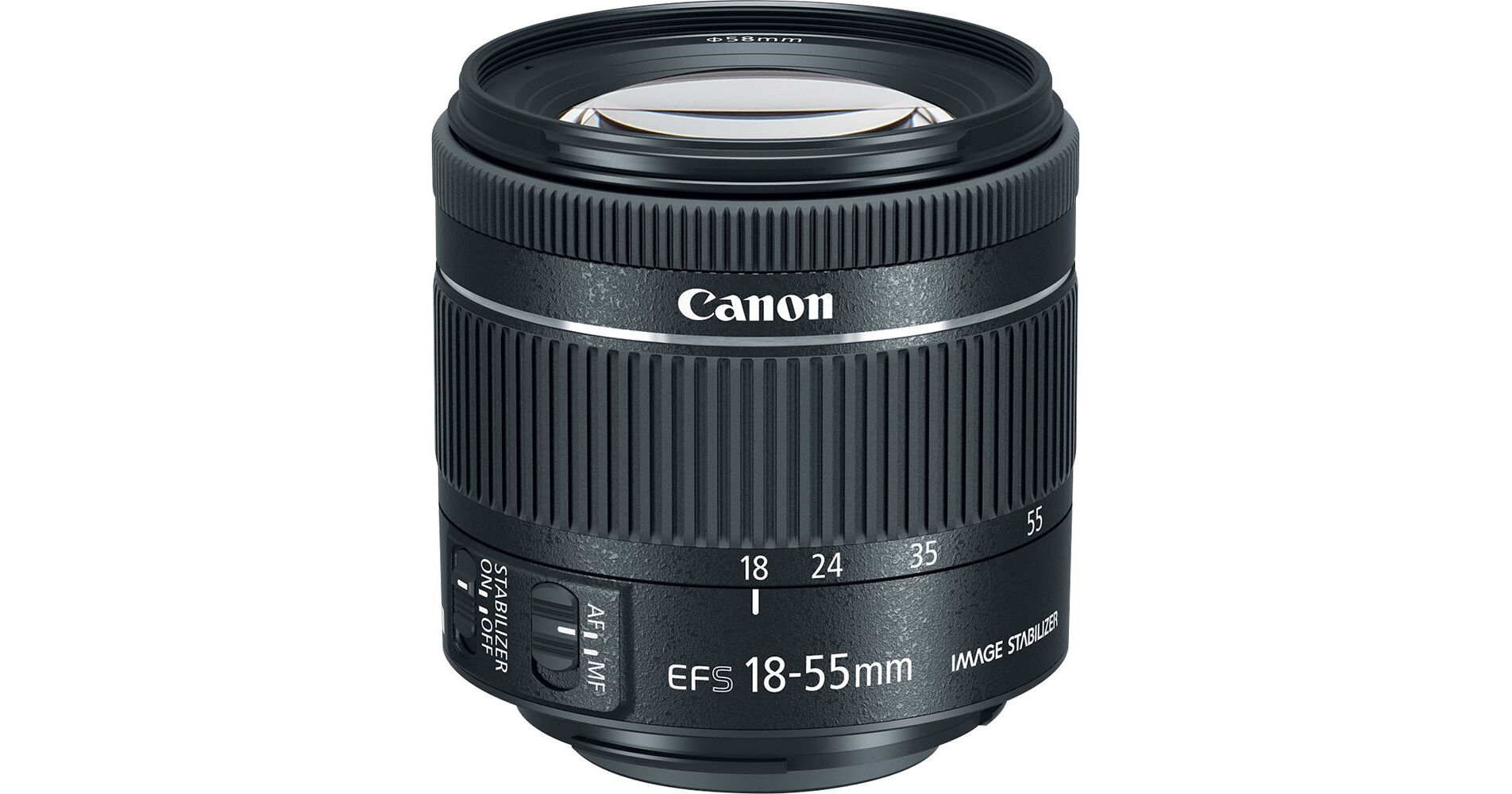 Canon EF-S 18-55mm f/4-5.6 IS STM Lens 1620C002 B&H Photo Video