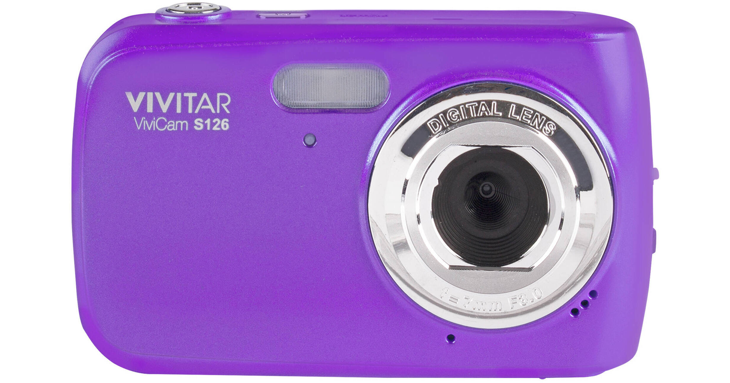 Vivitar ViviCam S126 Digital Camera (Purple) VS126PUR B&H Photo