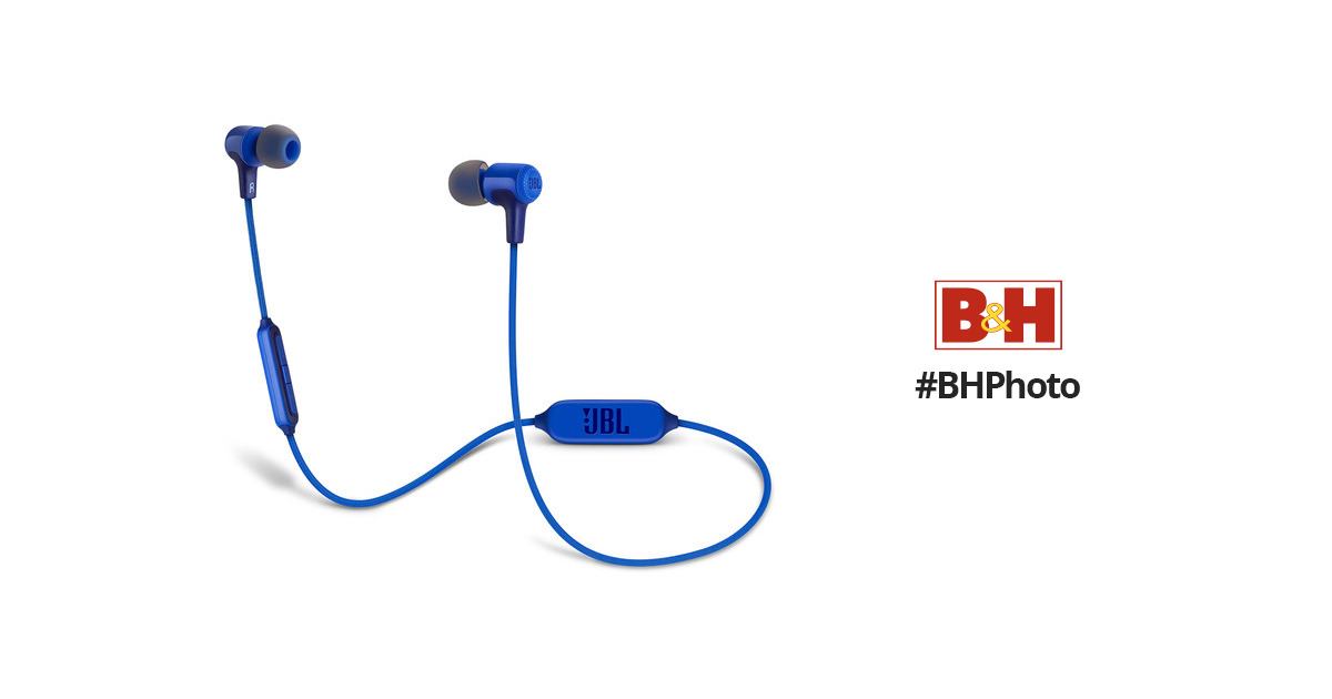 JBL E25BT Bluetooth In-Ear (Blue) JBLE25BTBLU B&H