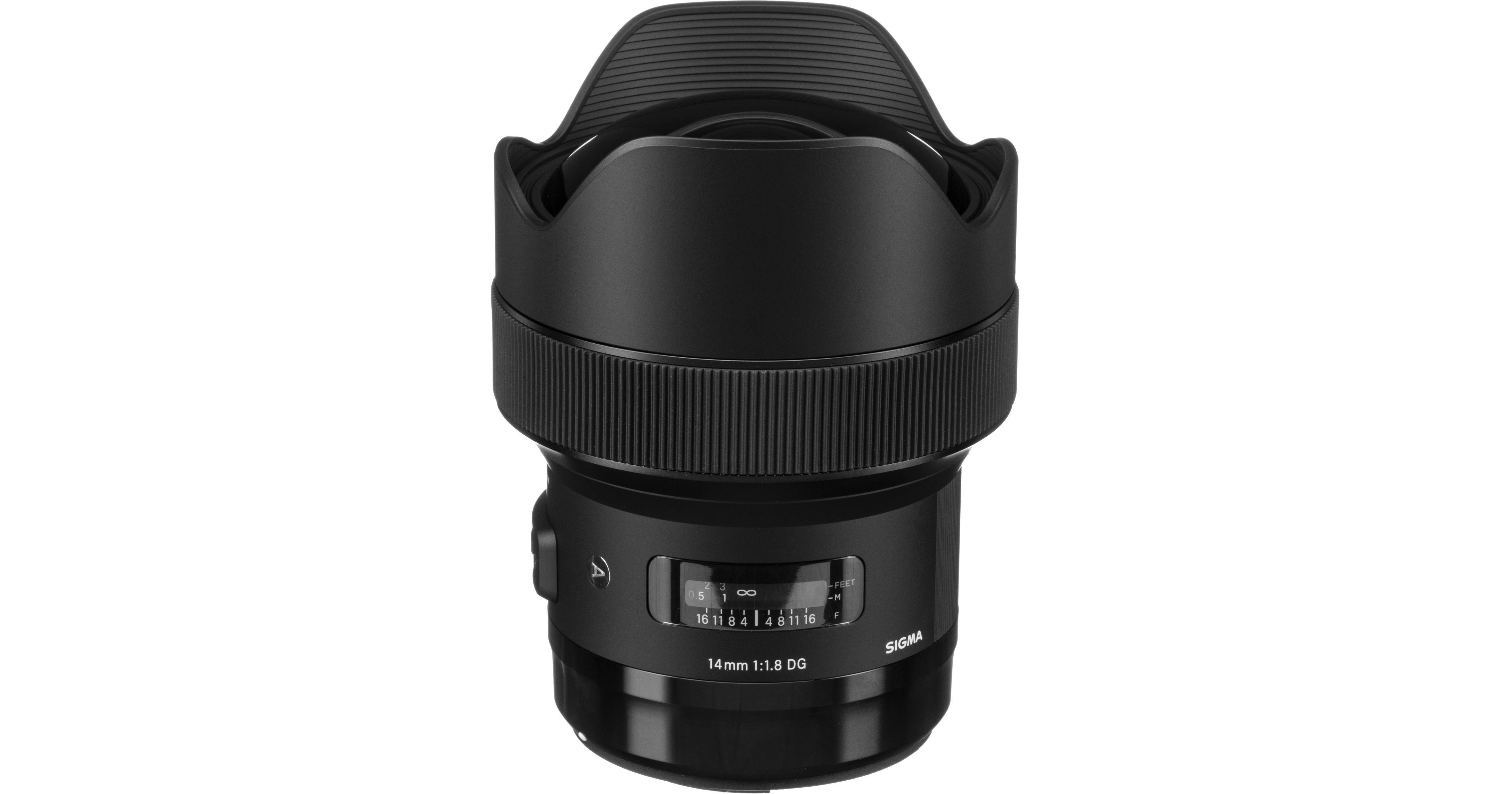 Sigma 14mm f/1.8 DG HSM Art Lens for Canon EF 450954 B&H Photo