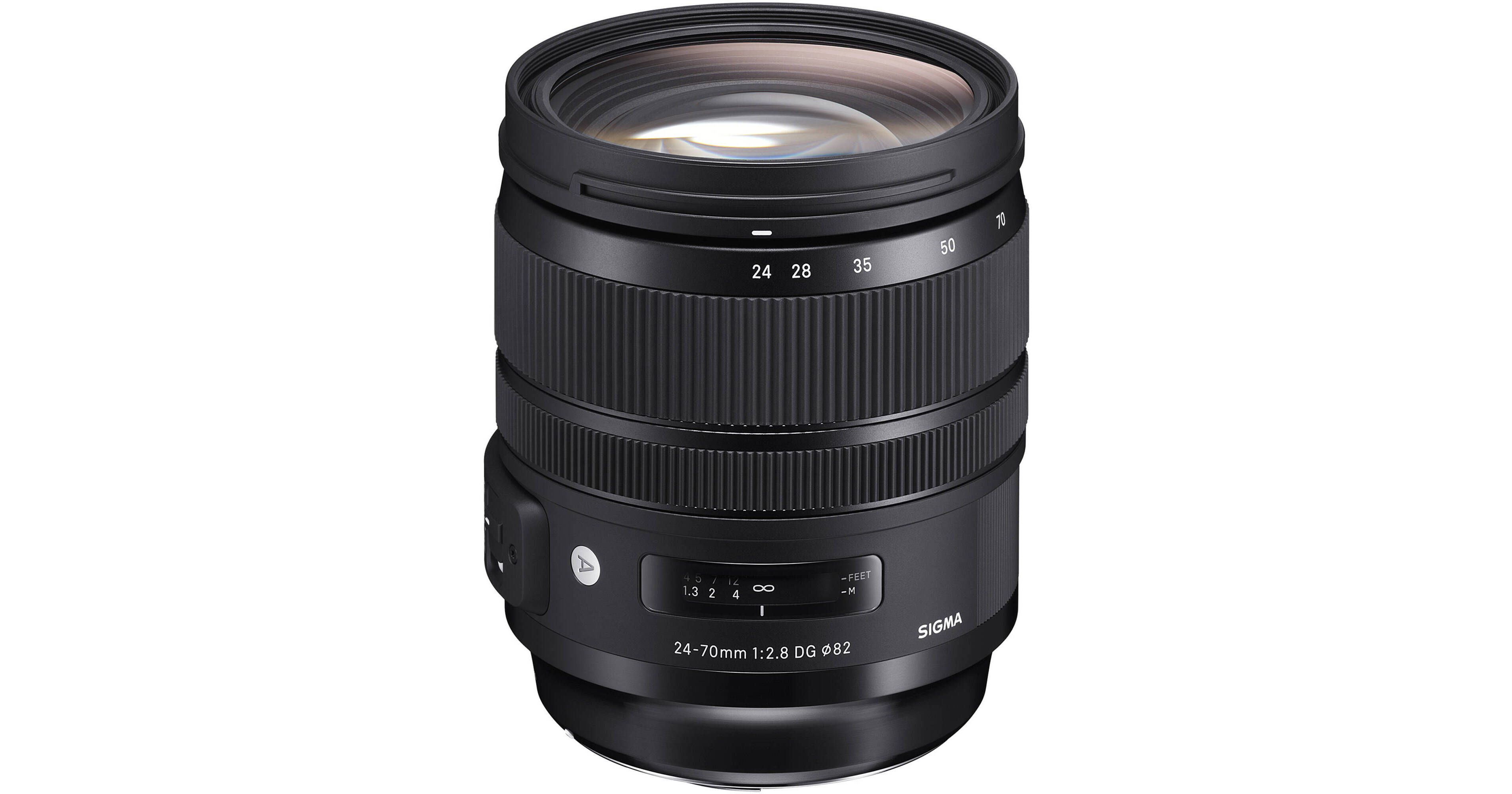 Sigma 24-70mm f/2.8 DG HSM OS A (Art) Autofocus Lens for Nikon F-Mount,  Black {82} at KEH Camera