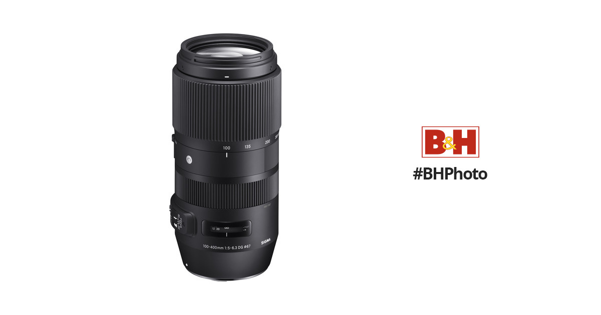 Sigma 100-400mm f/5-6.3 DG OS HSM Contemporary Lens 729954 B&H