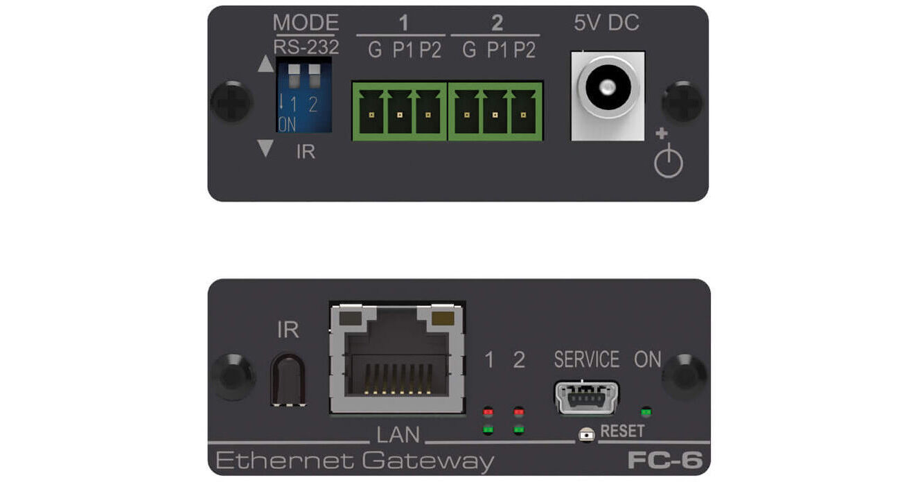 Kramer 2-Port Multifunction RS-232/IR Control Gateway FC-6 B&H