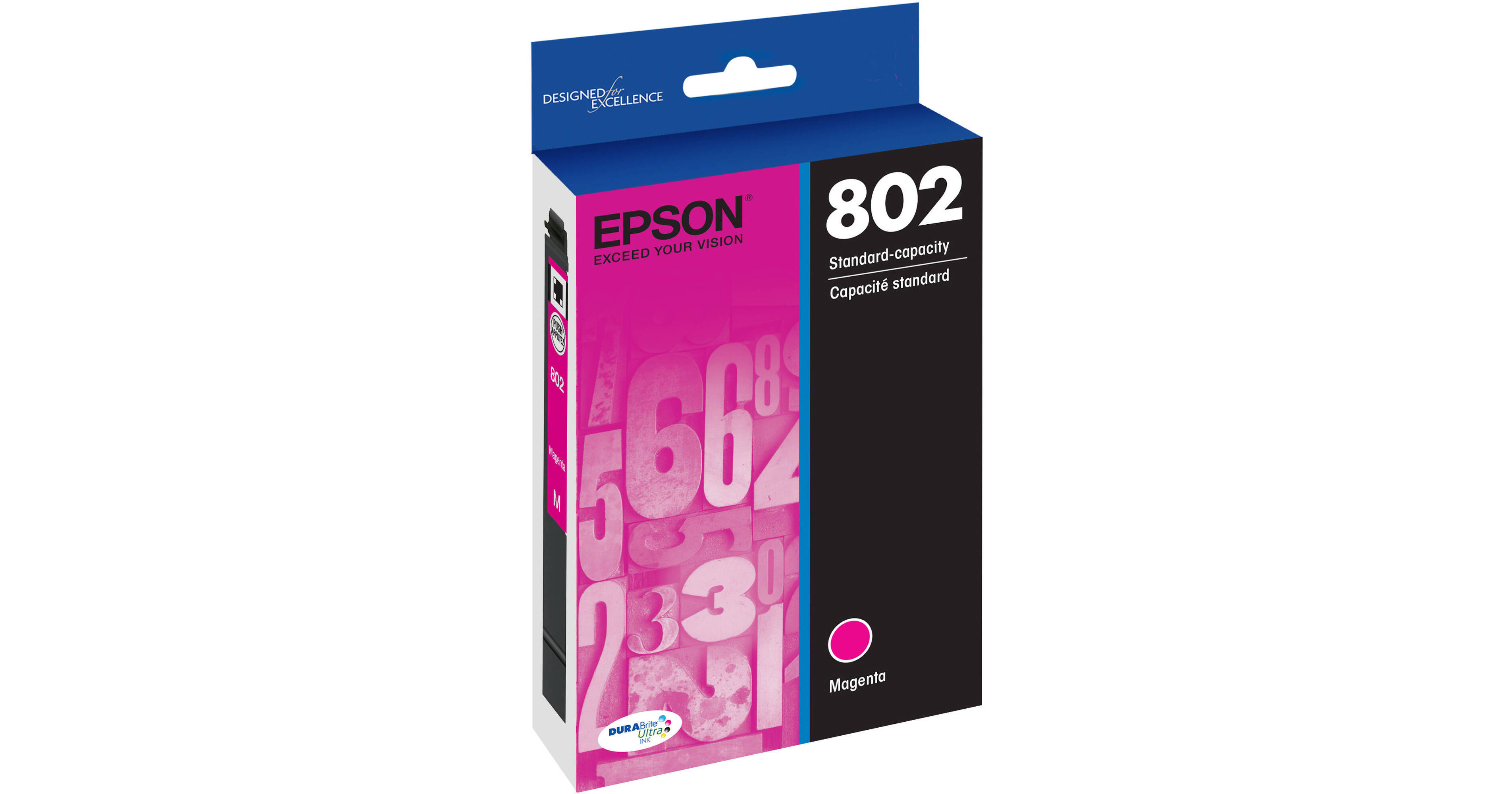 Epson 802 Magenta Durabrite Ultra Standard Capacity Ink 0430