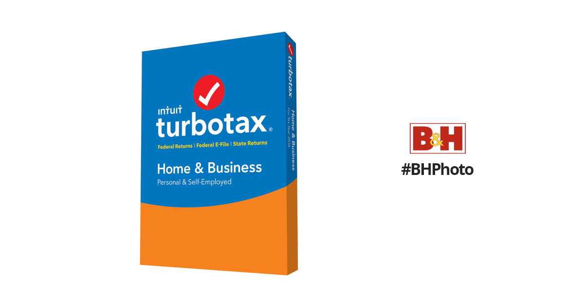 Intuit TurboTax Home and Business Federal EFile + State 428967