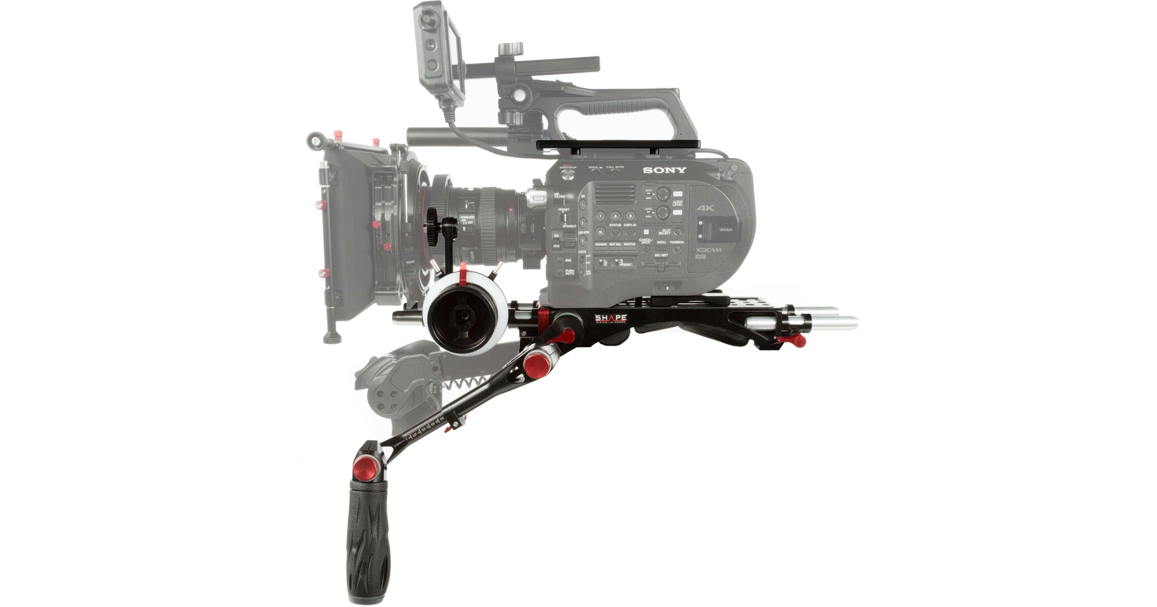 SHAPE Shoulder Rig Bundle for Sony FS7 Cameras FS72FFP B&H Photo