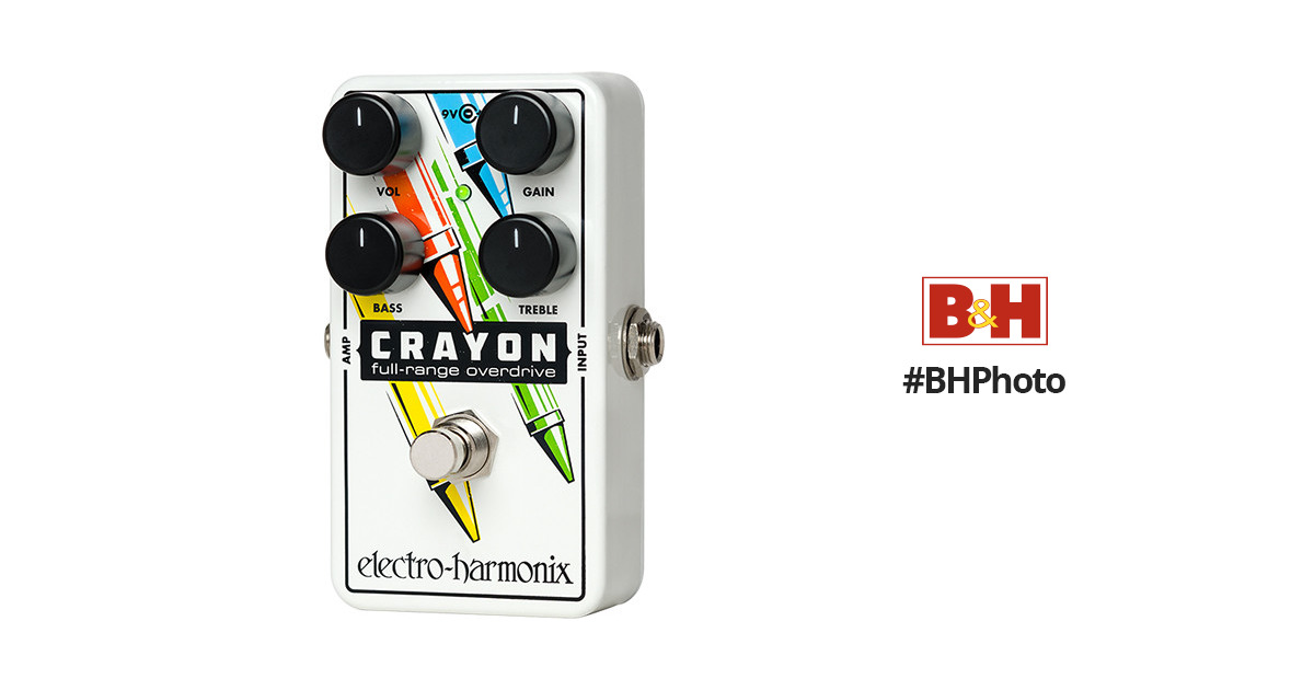 Electro-Harmonix Crayon 76 Full-Range Overdrive Pedal CRAYON 76