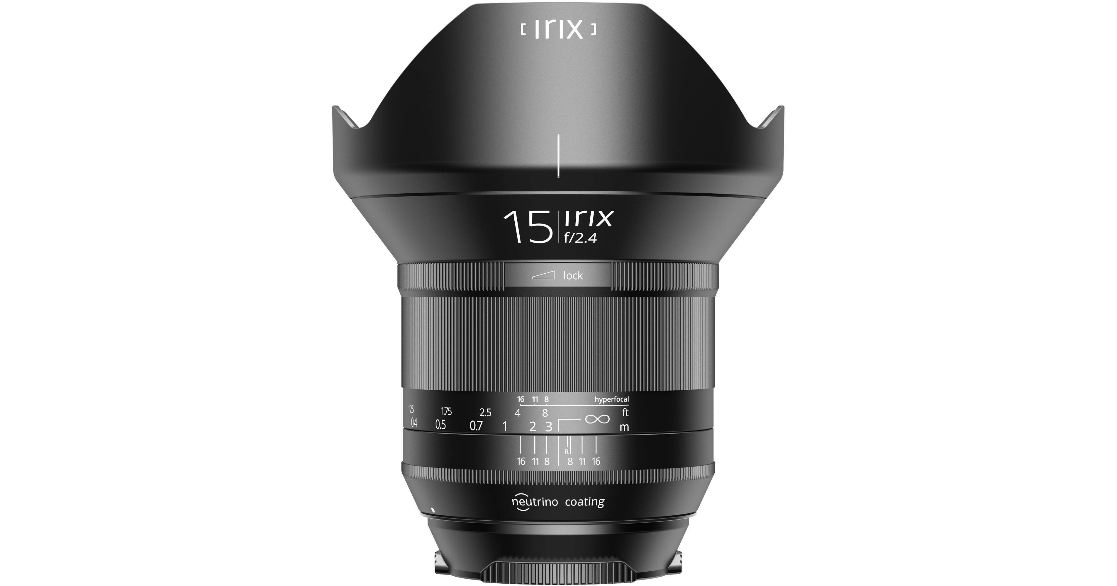 IRIX 15mm f/2.4 Blackstone Lens for Pentax K