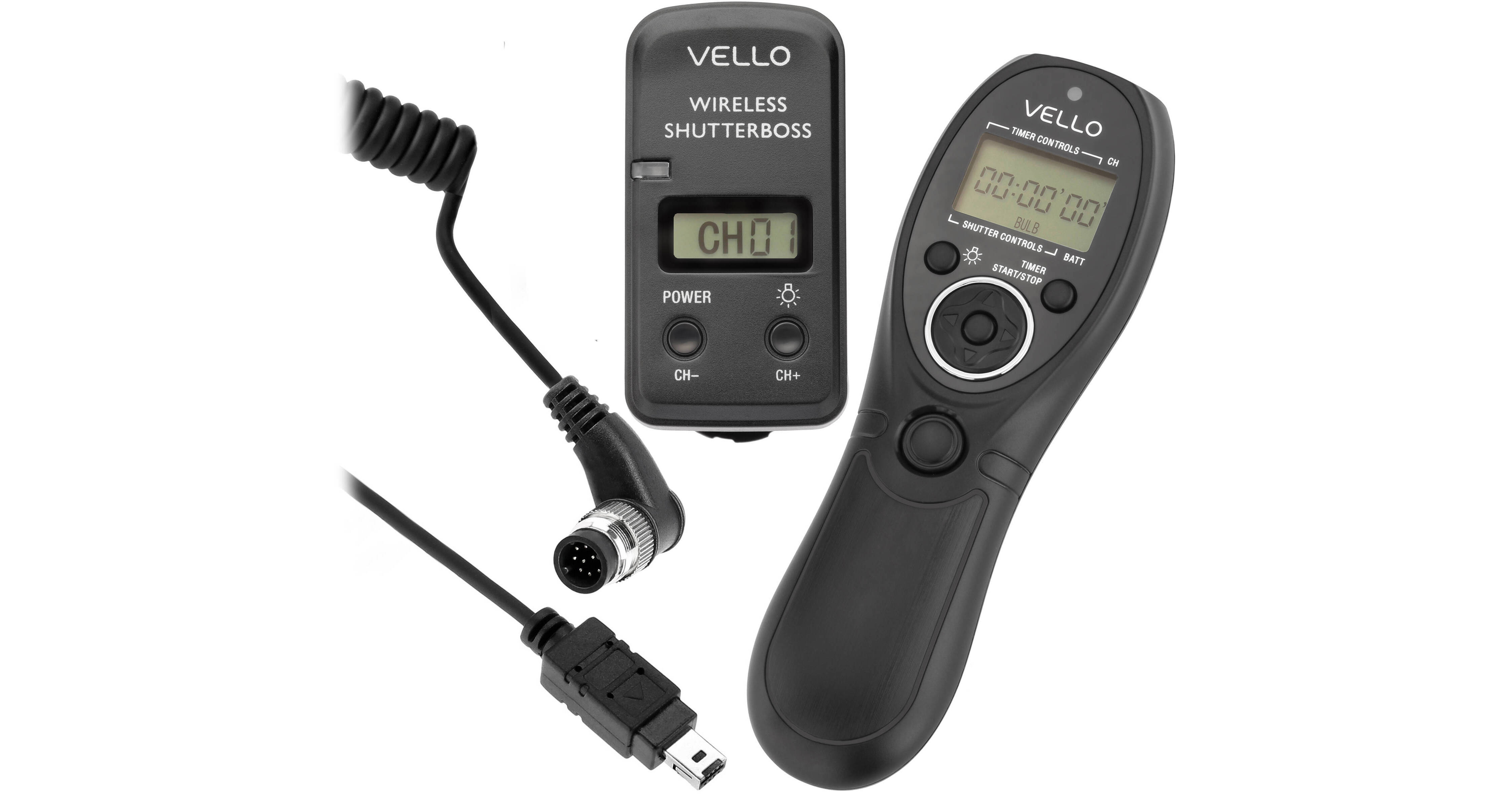 Vello Wireless ShutterBoss III Remote Switch with Digital