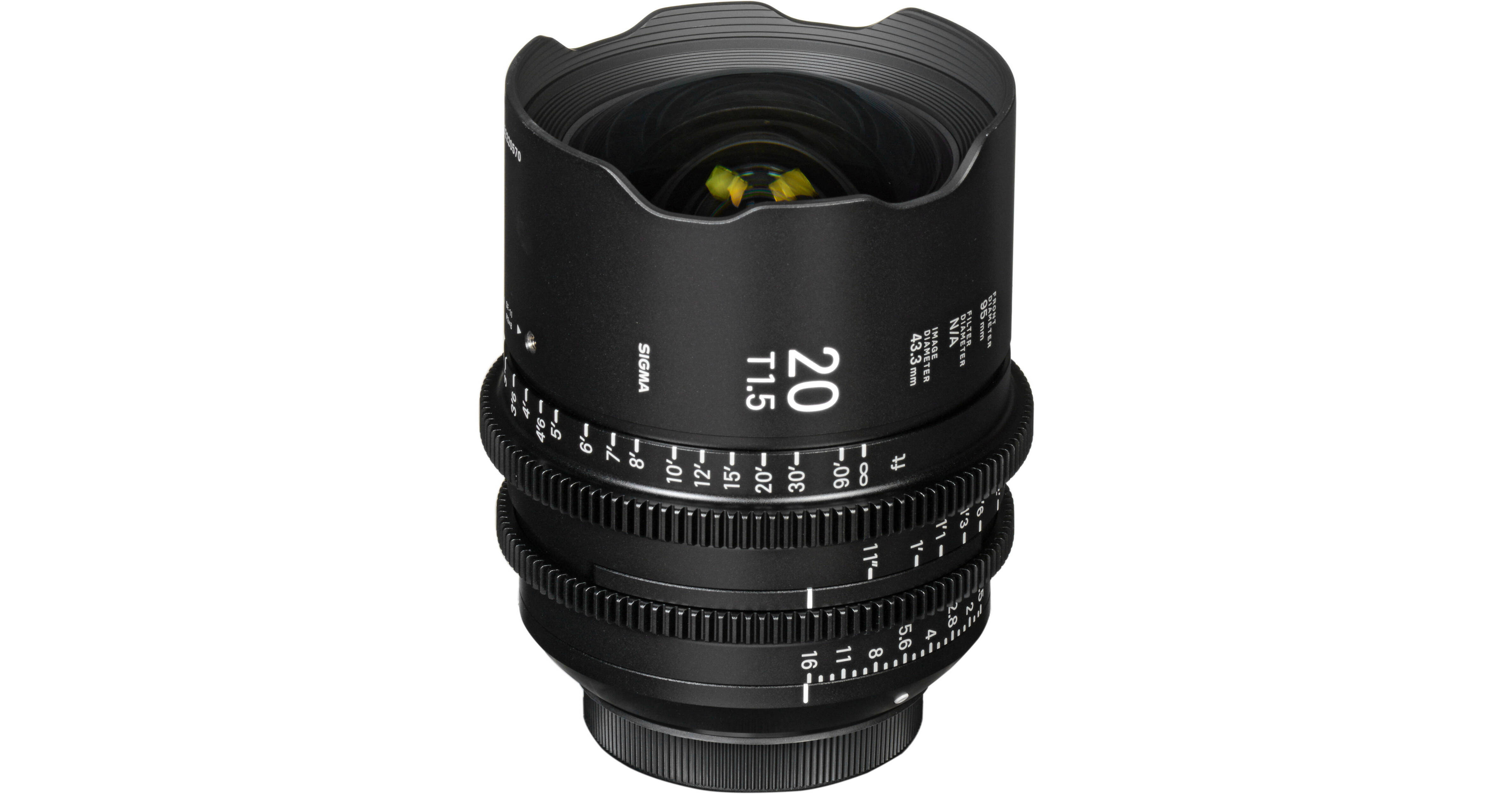 SIGMA 20MM T1.5 FF HIGH-SPEED PRIME (EF MOUNT)