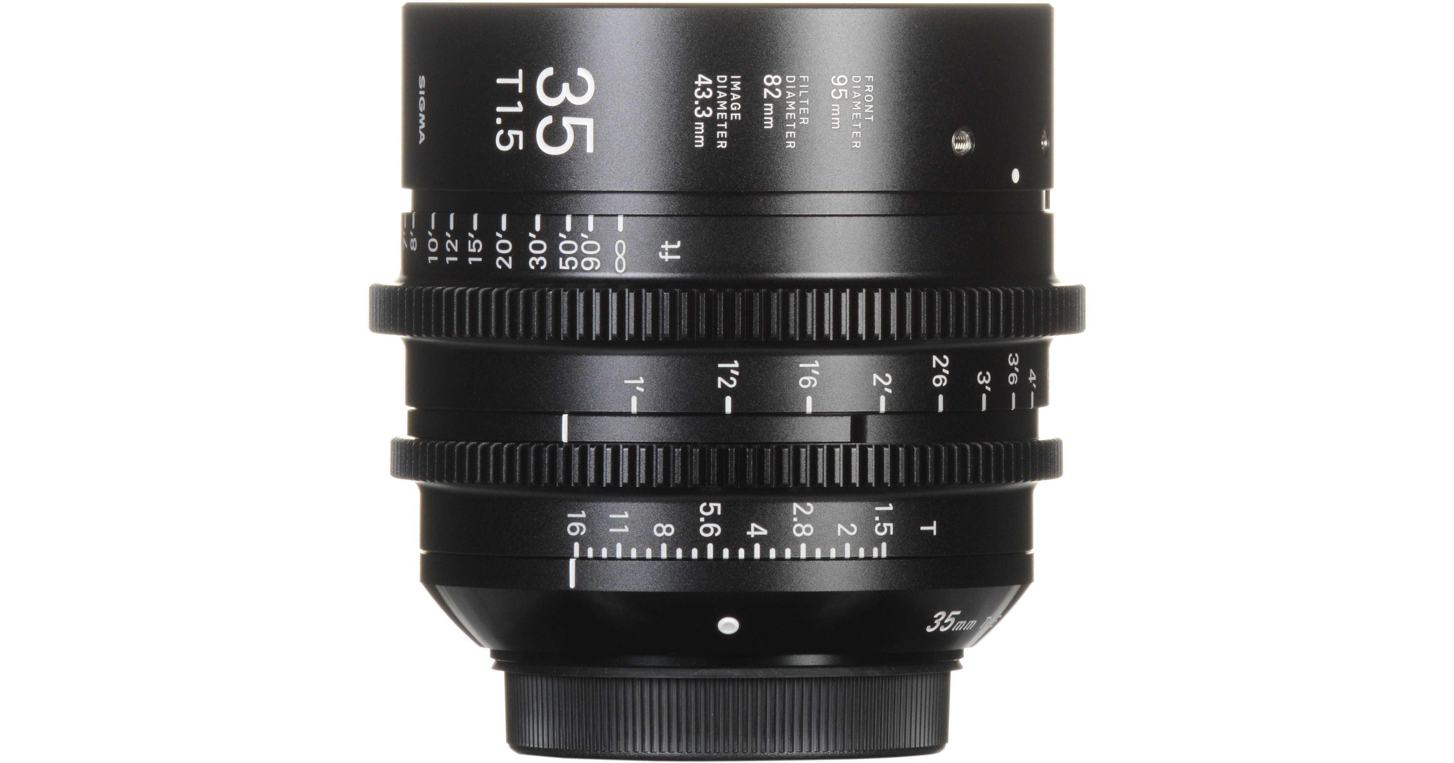 Sigma 35mm T1.5 FF High-Speed Prime (EF Mount, Feet) 340966 B&H