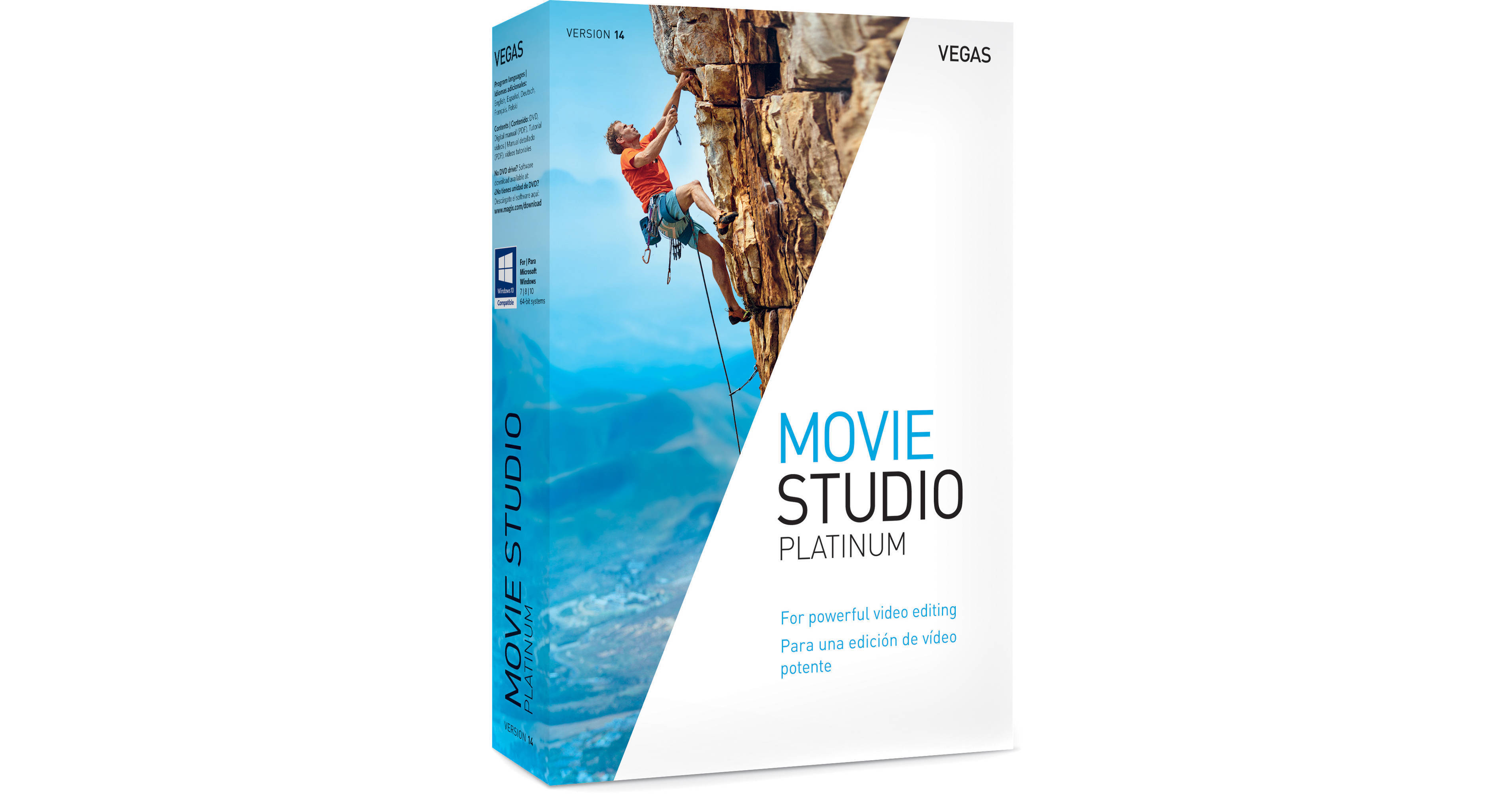 MAGIX VEGAS Movie Studio 14 Platinum ANR007551EDU B H Photo Video