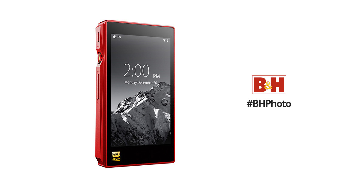 FiiO X5 (3rd Gen) Portable High-Resolution Audio X5-III RED B&H