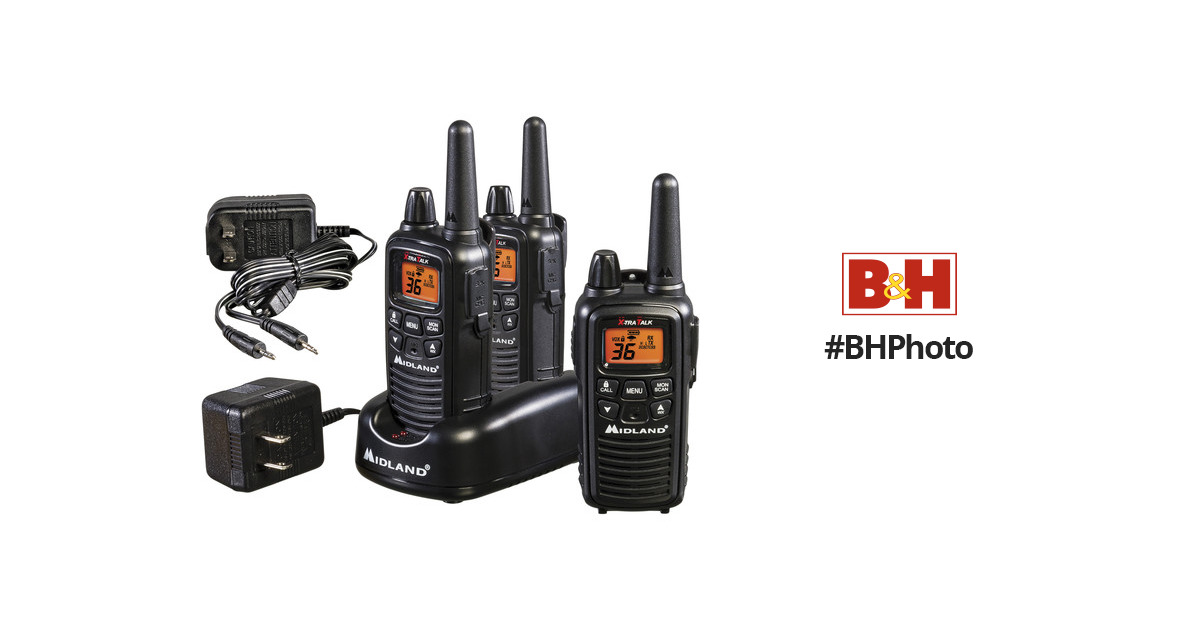 Midland LXT633VP3 36-Channel Two-Way UHF Radio (3-Pack)