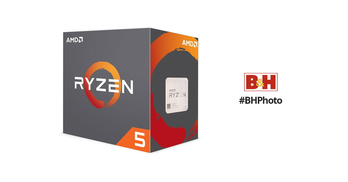 AMD Ryzen 5 1600 3.2 GHz Six-Core AM4 Processor YD1600BBAEBOX