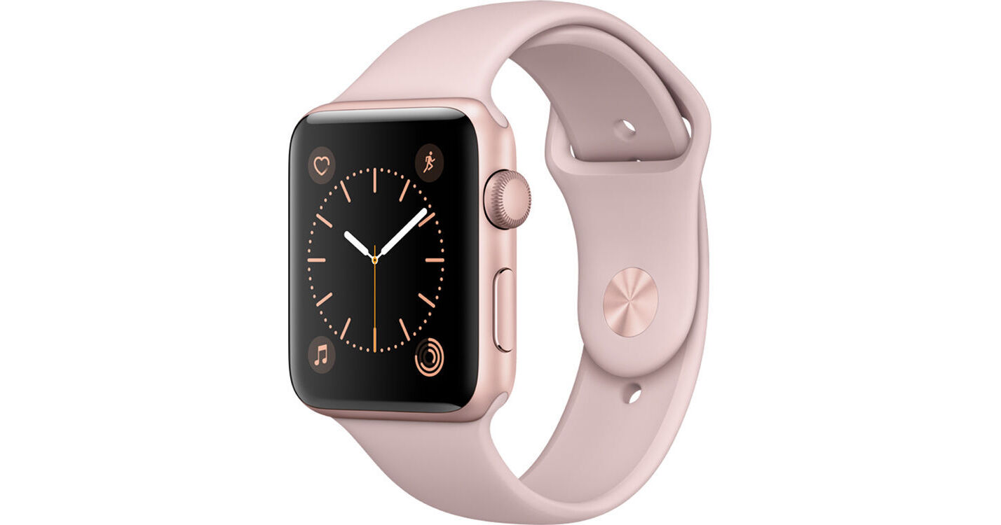 Apple watch series 2 42mm sale rose gold