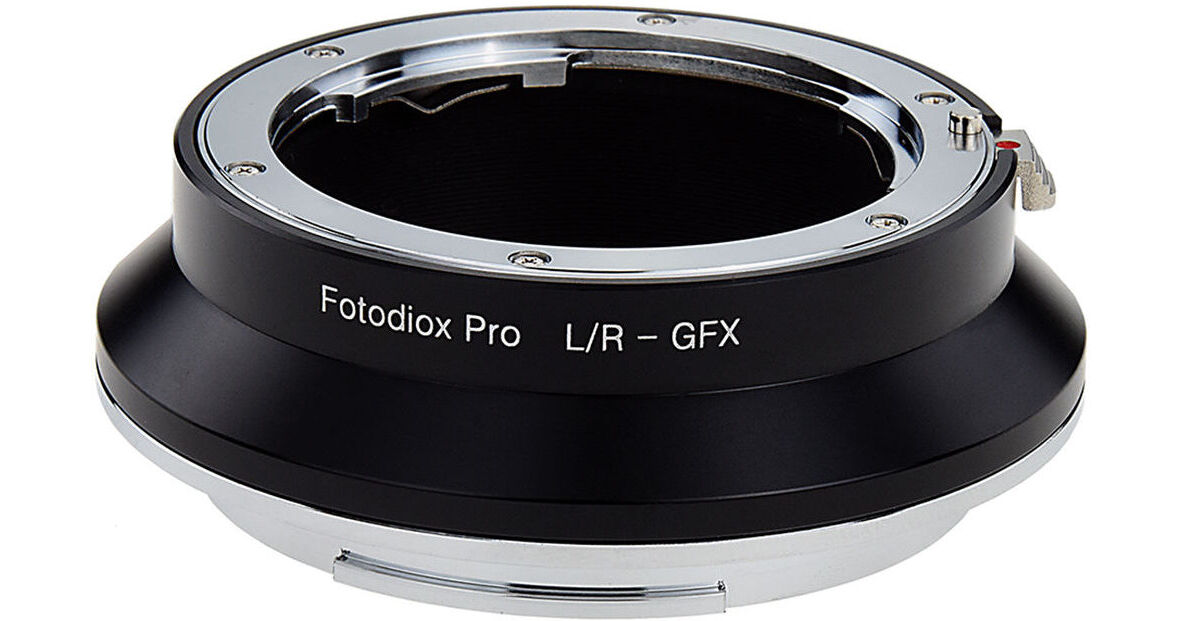 FotodioX Leica R Lens to FUJIFILM G-Mount Camera Pro Lens Mount Adapter