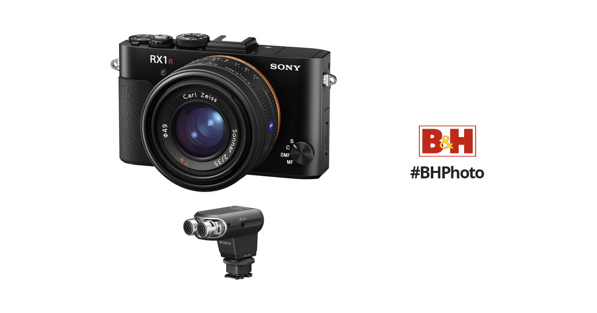 Sony Cyber-shot DSC-RX1R II Digital Camera with Microphone Kit