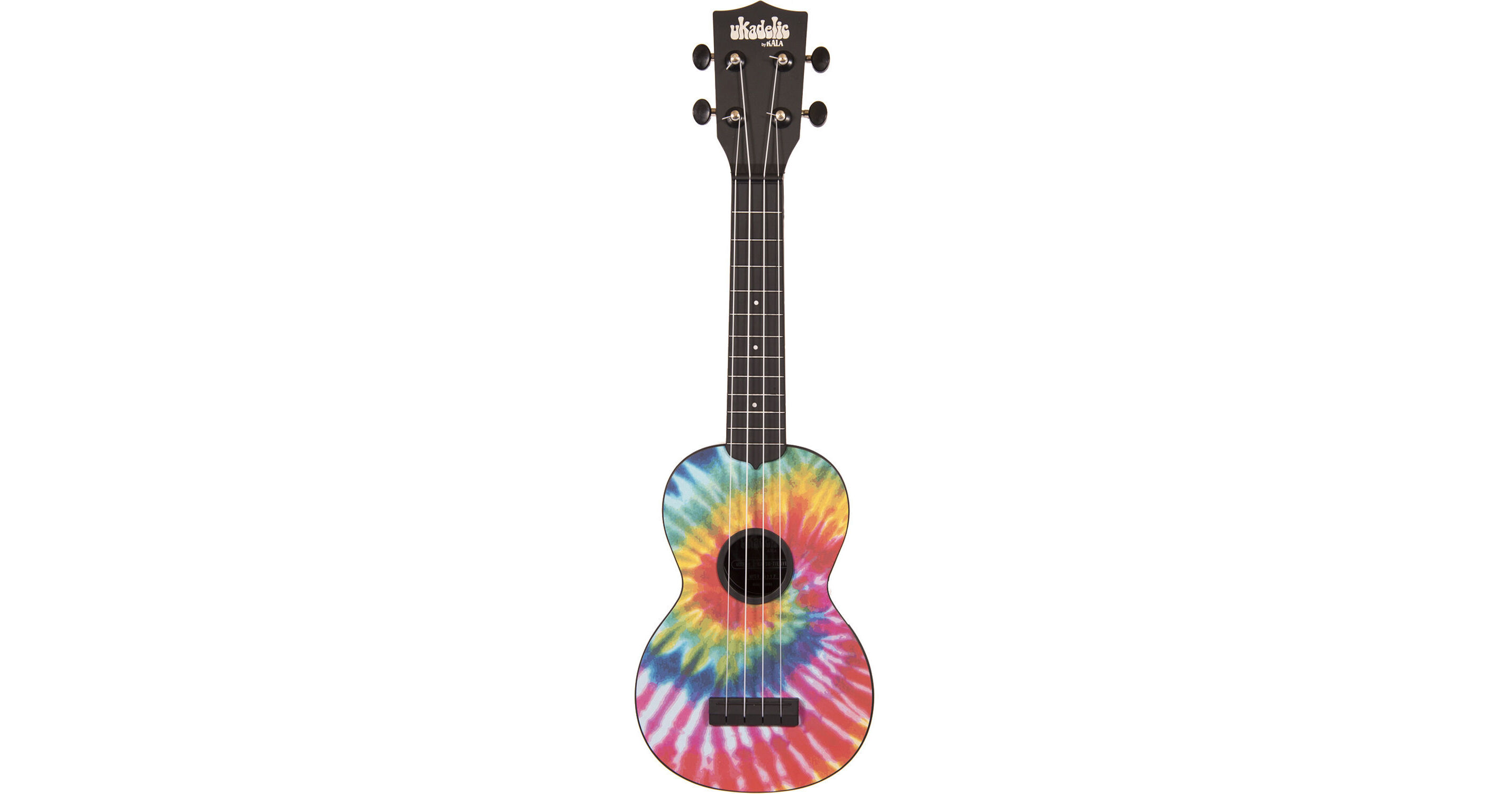 KALA KASUTIEDYE Ukadelic Soprano Ukulele (Tie Dye)