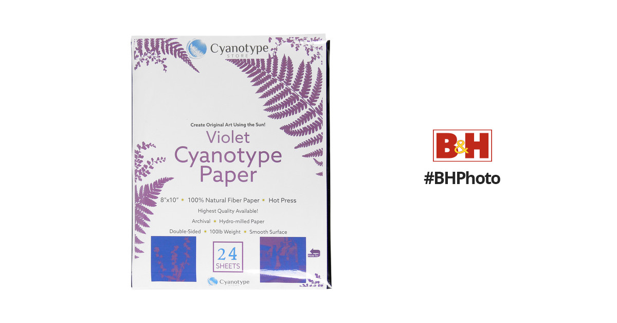 Cyanotype Store Cyanotype Paper 162262 B&H Photo Video
