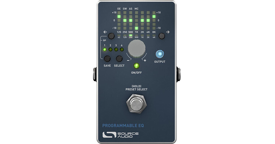 SOURCE AUDIO Toolblox Programmable EQ Pedal for Electric SA170