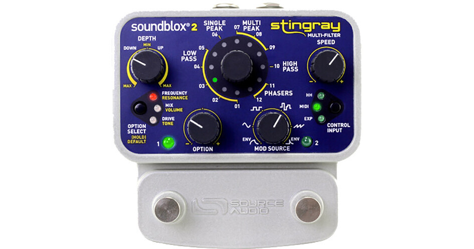 SOURCE AUDIO Soundblox 2 Stingray Multi-Filter Pedal SA224 B&H