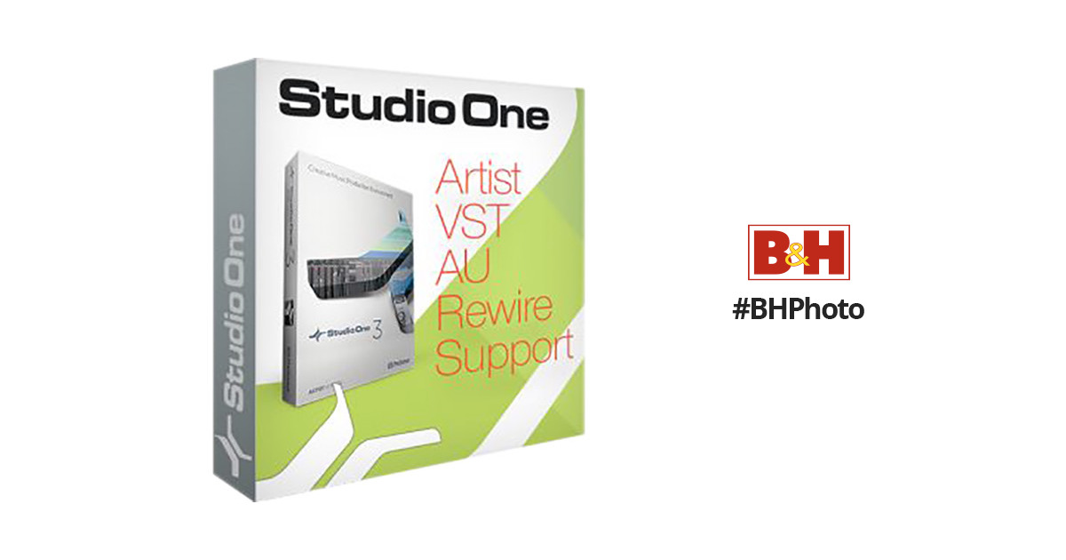 Vst/au/rewire Support For Studio One Artist