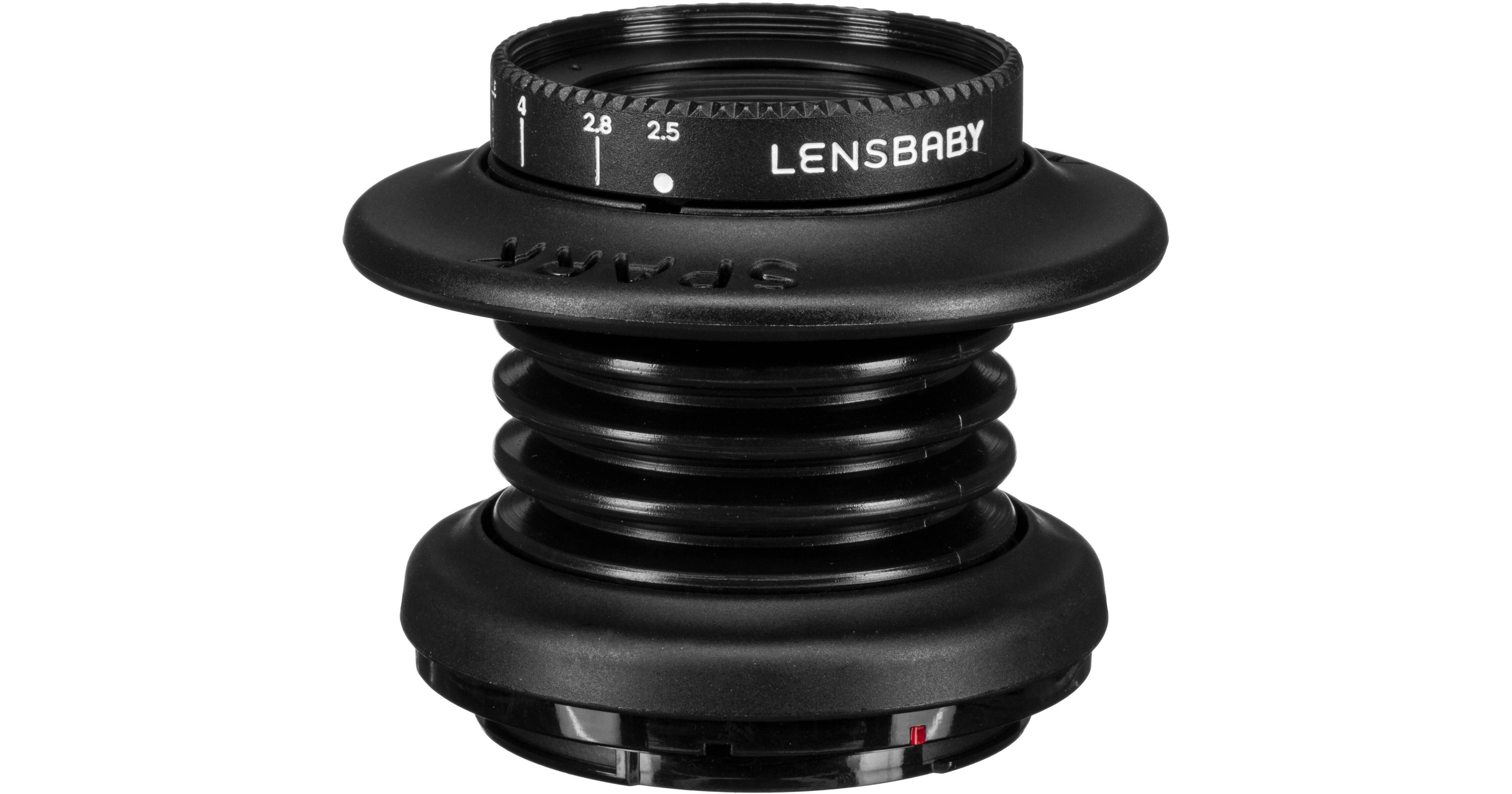 Lensbaby 50mm f/2.5 Sweet Spot Spark Lens for Canon EF LBSP50C