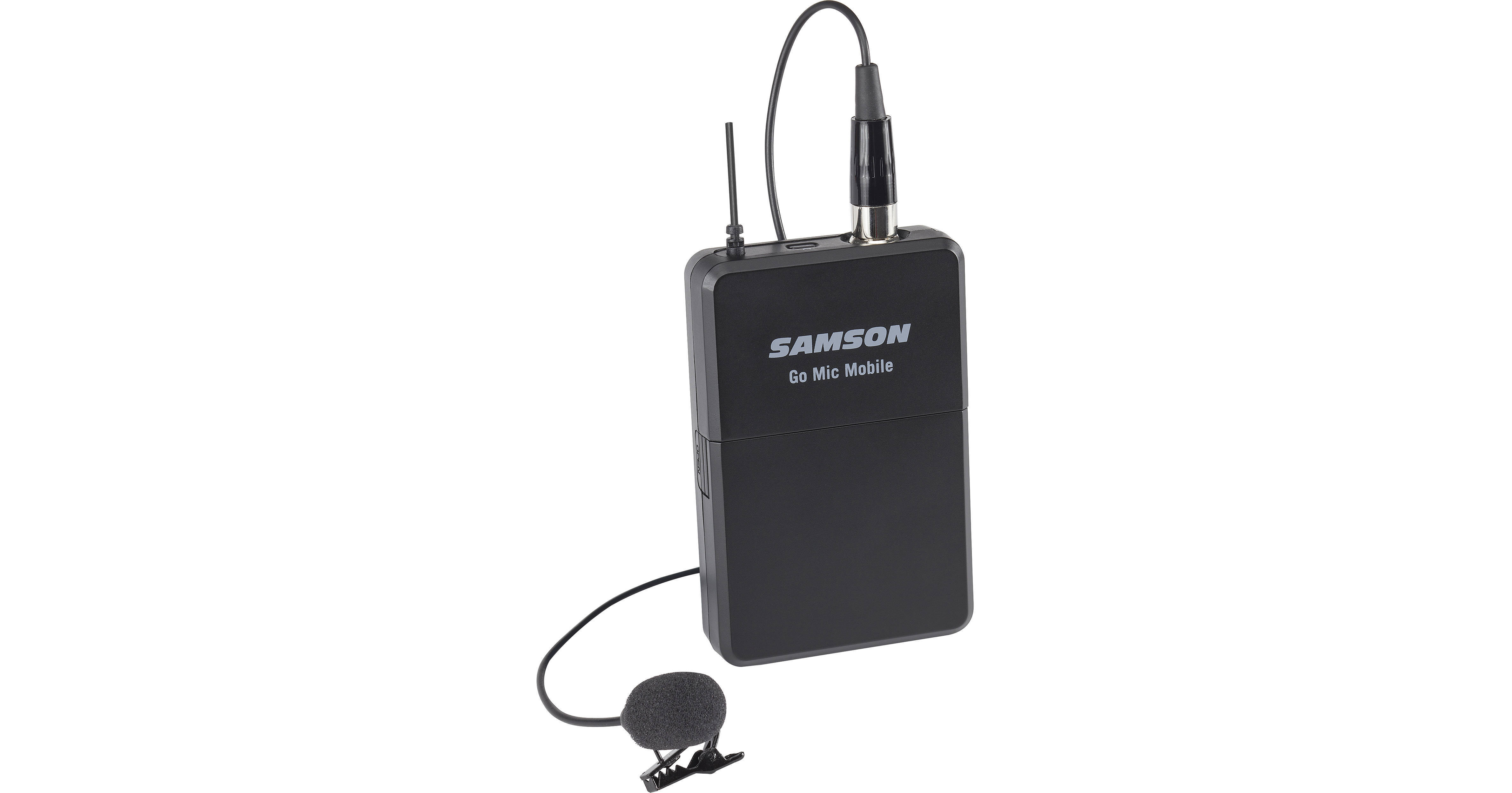 Samson Go Mic Mobile Wireless Beltpack and LM8 Lavalier No Receiver