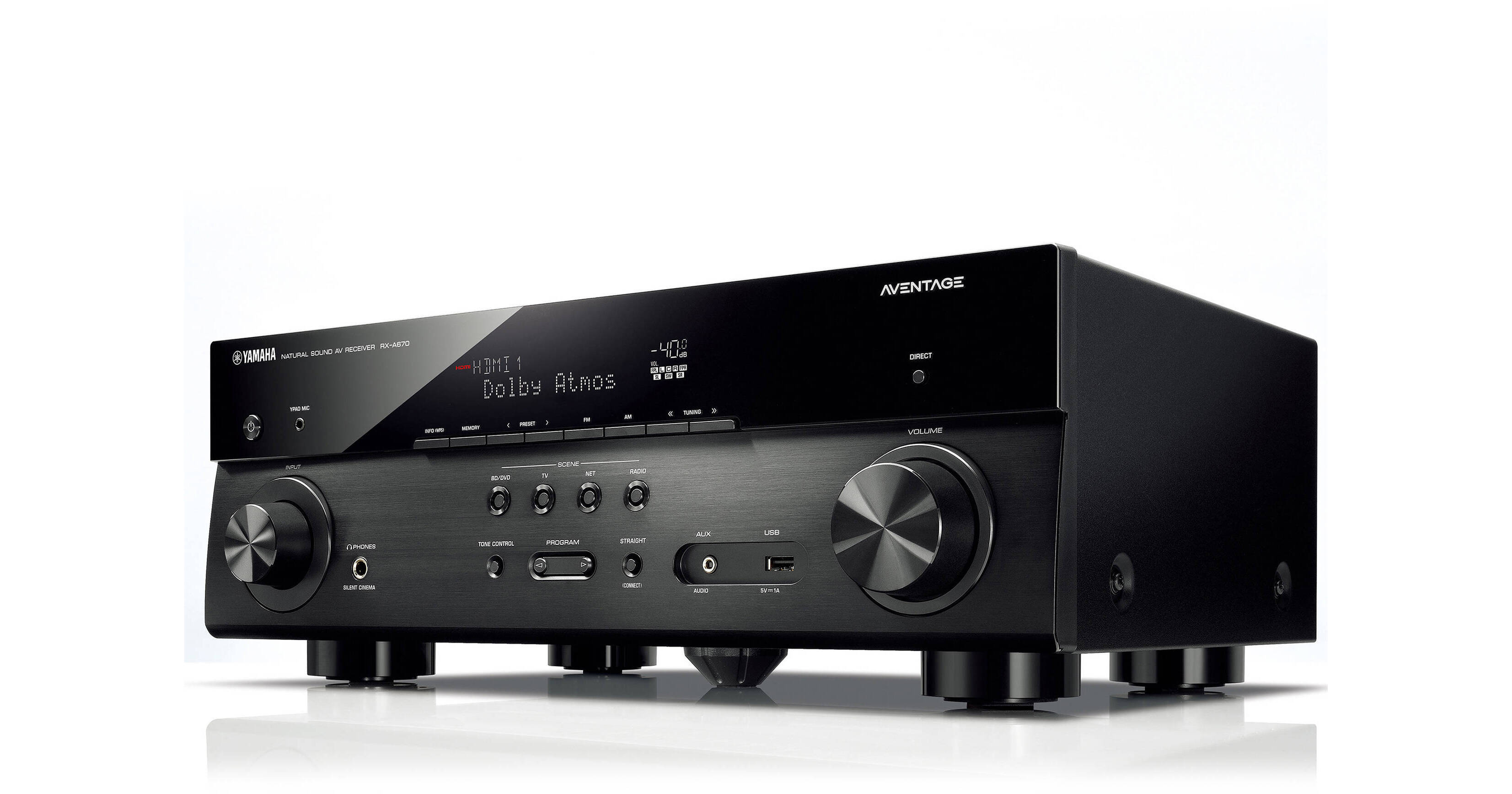 Yamaha AVENTAGE RXA670 7.2Channel Network A/V Receiver